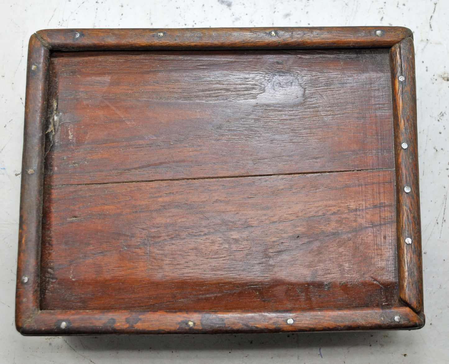 Antique Wooden Kitchenware Spice Box Original Old Hand Crafted