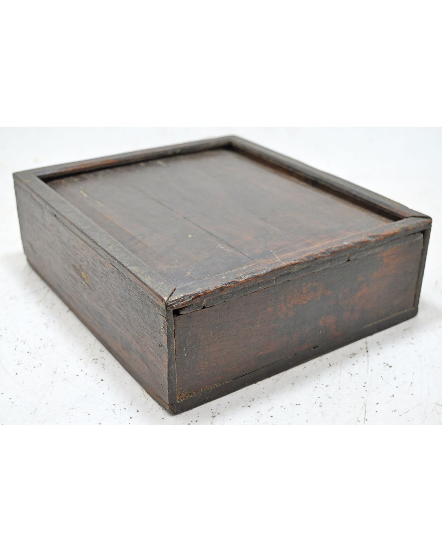 Antique Wooden Kitchenware Spice Box Original Old Hand Crafted