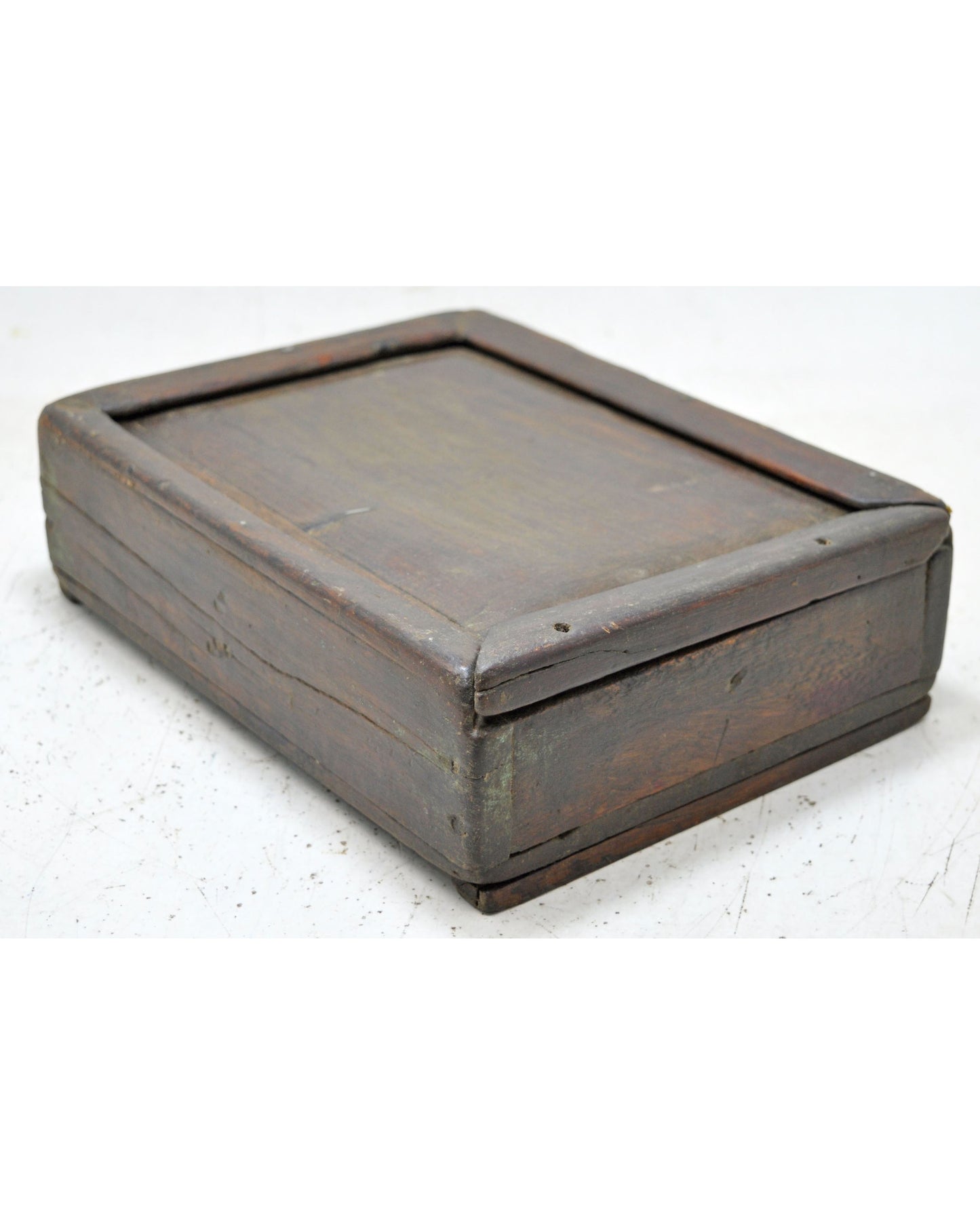 Antique Wooden Kitchenware Spice Box Original Old Hand Crafted