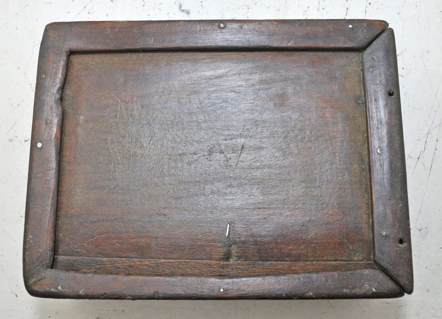Antique Wooden Kitchenware Spice Box Original Old Hand Crafted