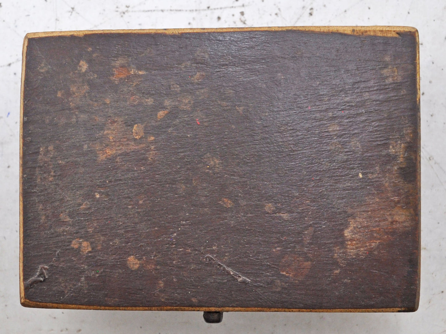Vintage Wooden Jewellery Maker's Weights Box Original Old Hand Crafted