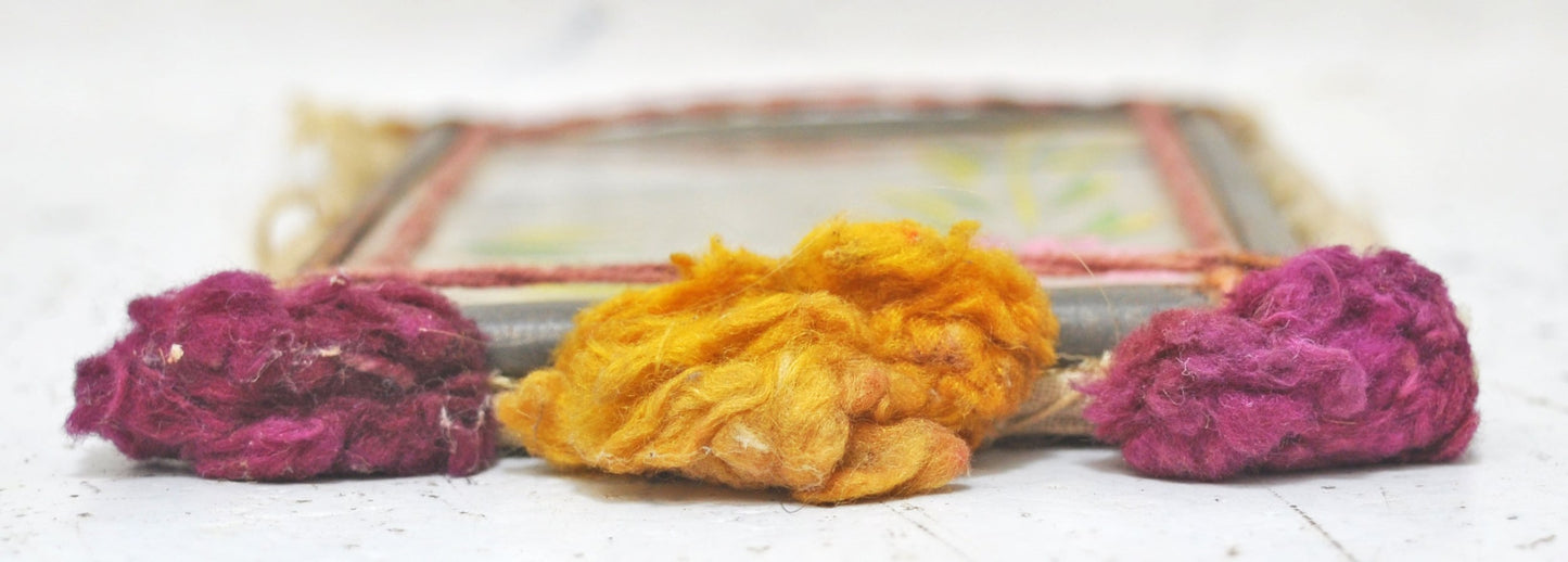 Antique Iron Small Traveling Vanity Mirror Original Old Hand Crafted