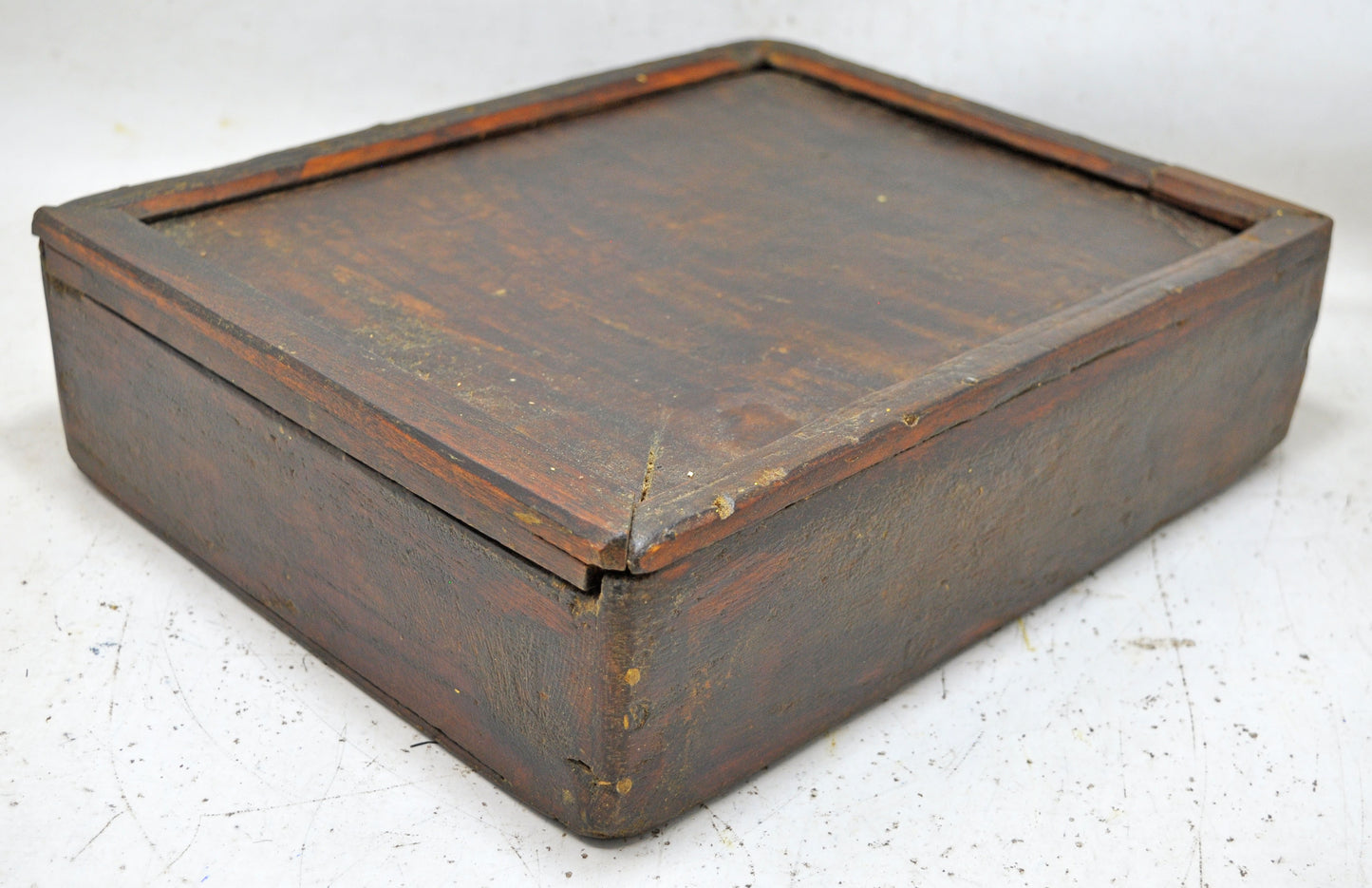 Vintage Wooden Kitchenware Spice Box Original Old Hand Crafted