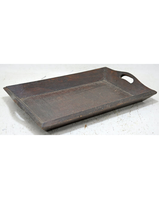 Vintage Wooden Kitchenware Serving Tray Original Old Hand Crafted