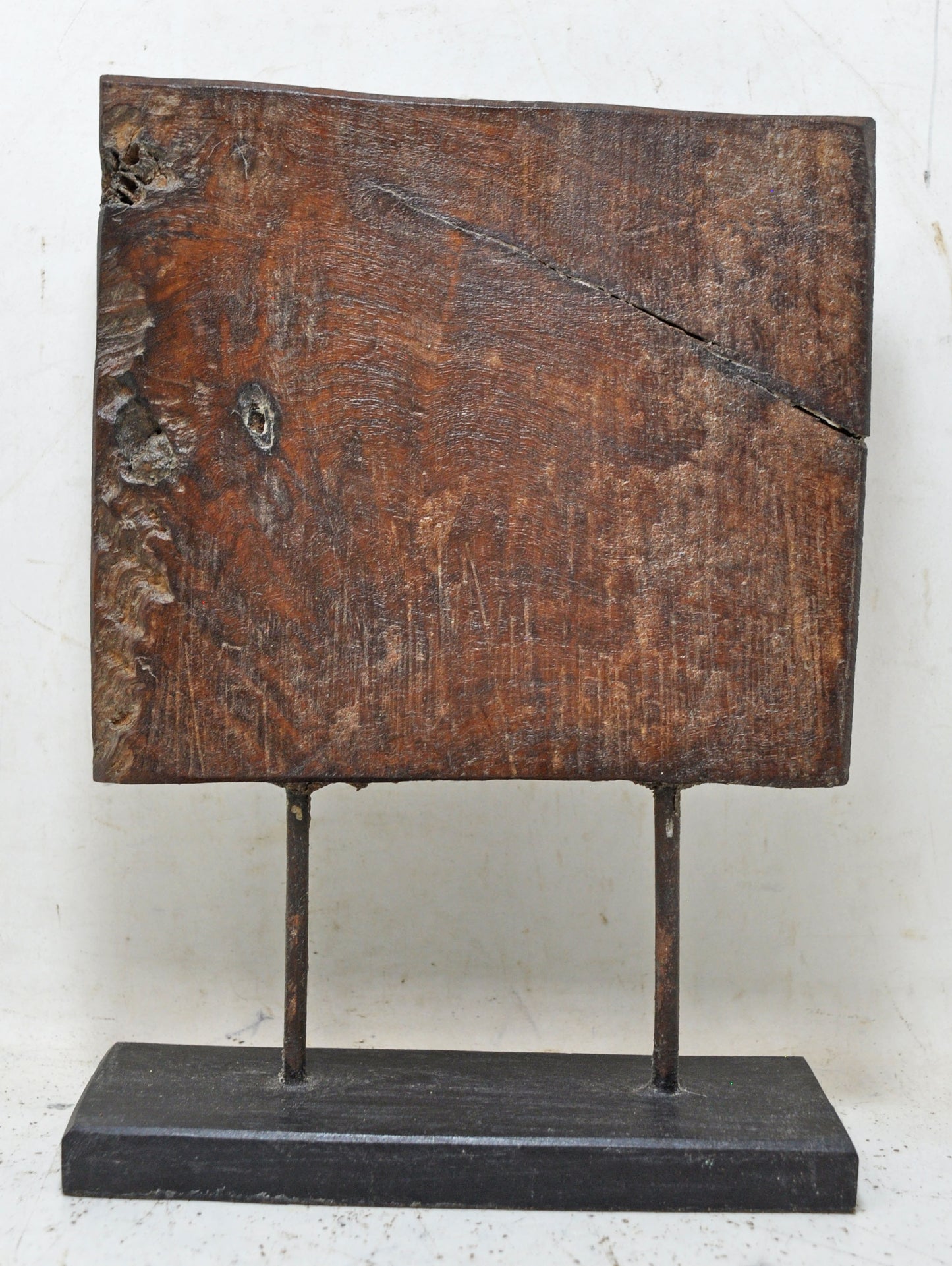 Antique Wooden Floral Carving Panel Plaque Original Old Hand Carved