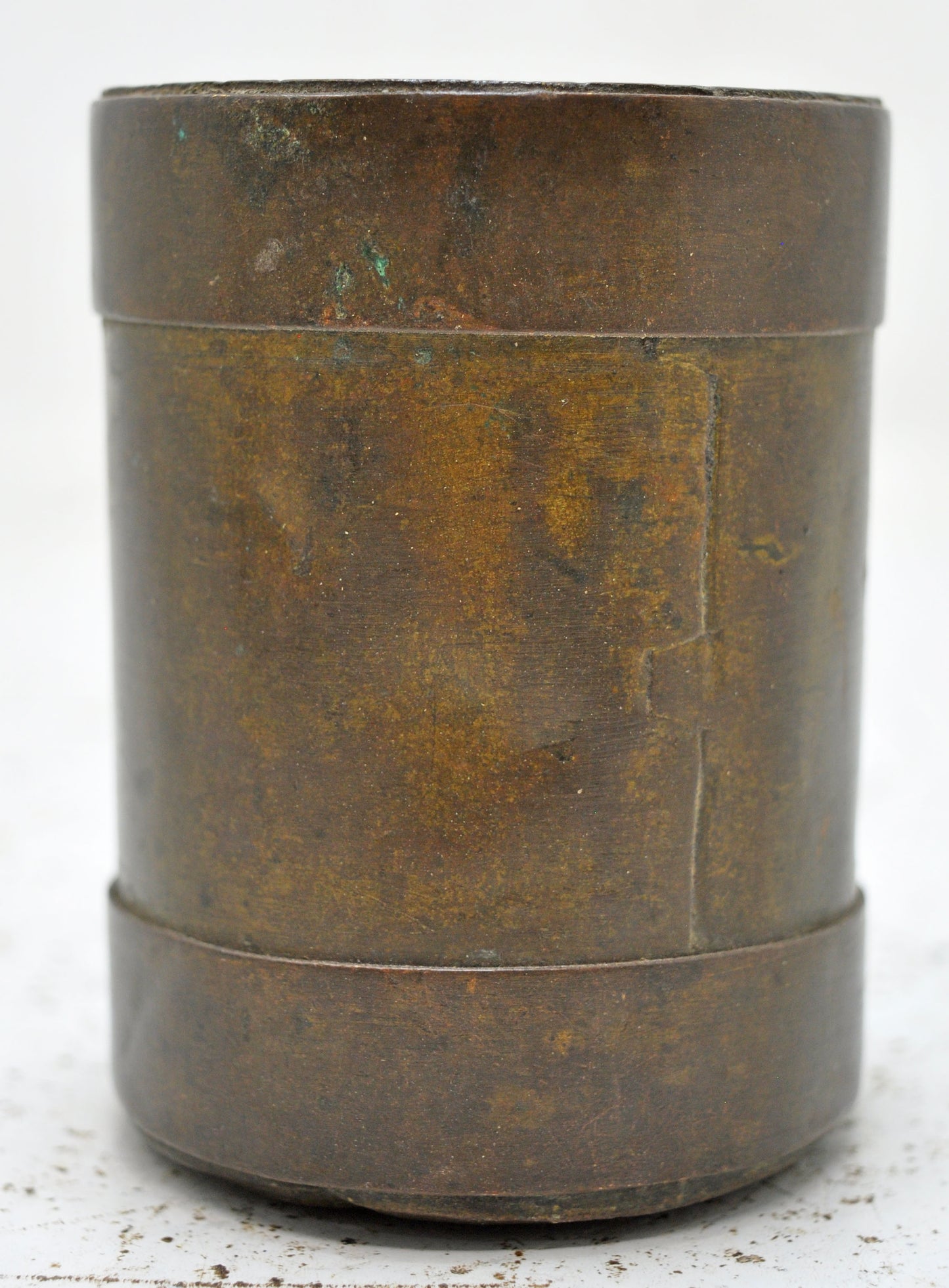 Antique Brass Grain Measurement Paili Pot Original Old Hand Crafted