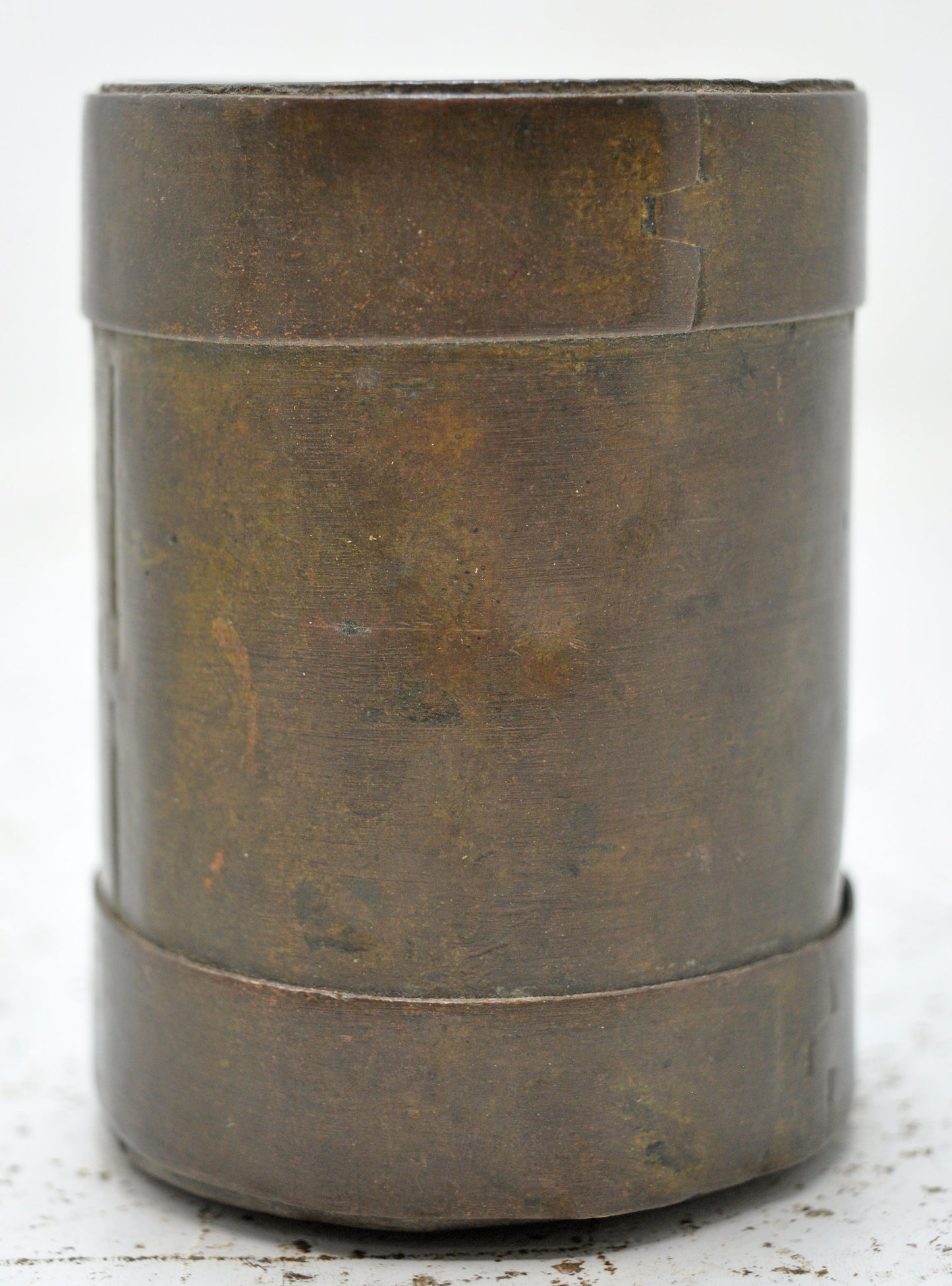 Antique Brass Grain Measurement Paili Pot Original Old Hand Crafted