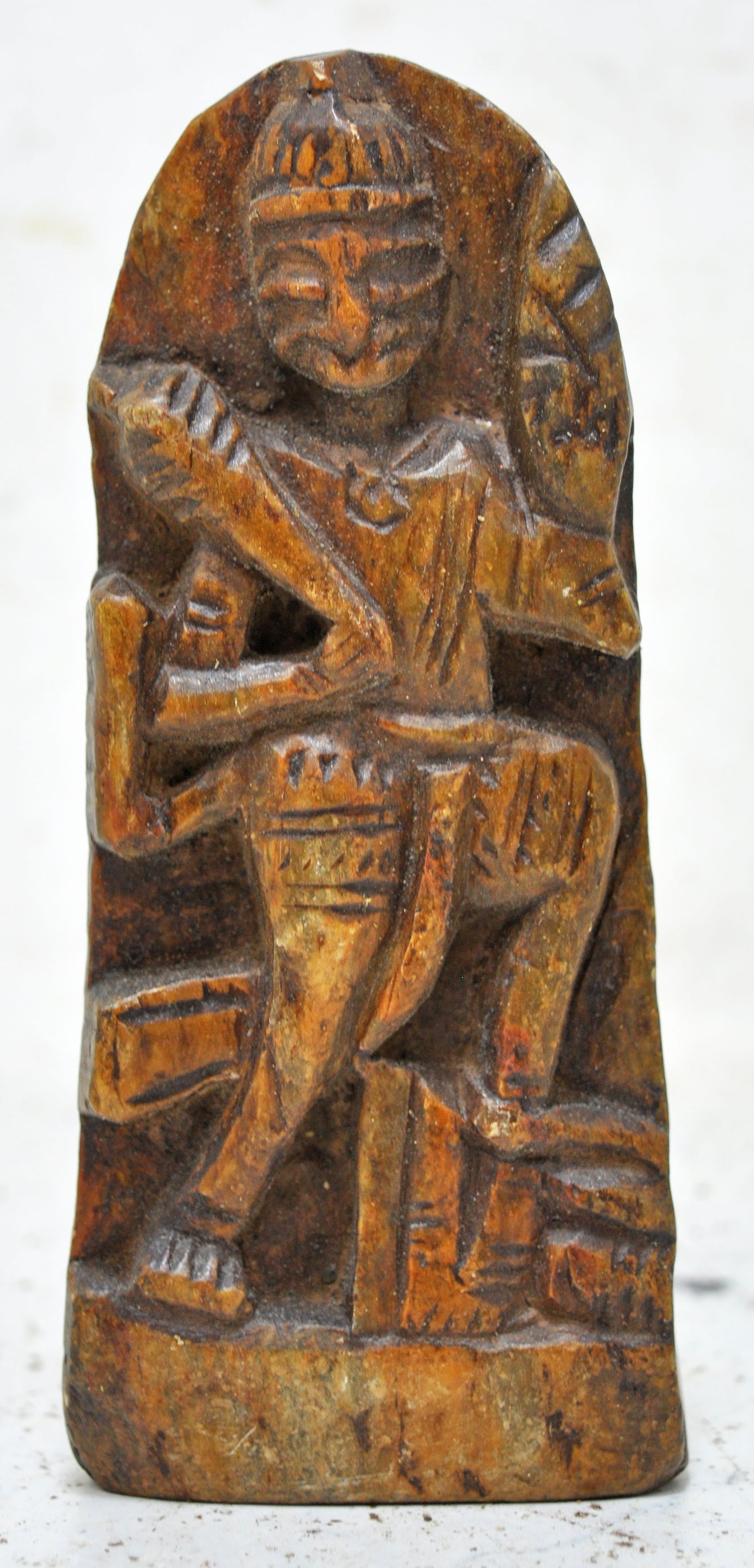 Antique Sand Stone God Hanumana Idol Figurine Original Old Hand Carved