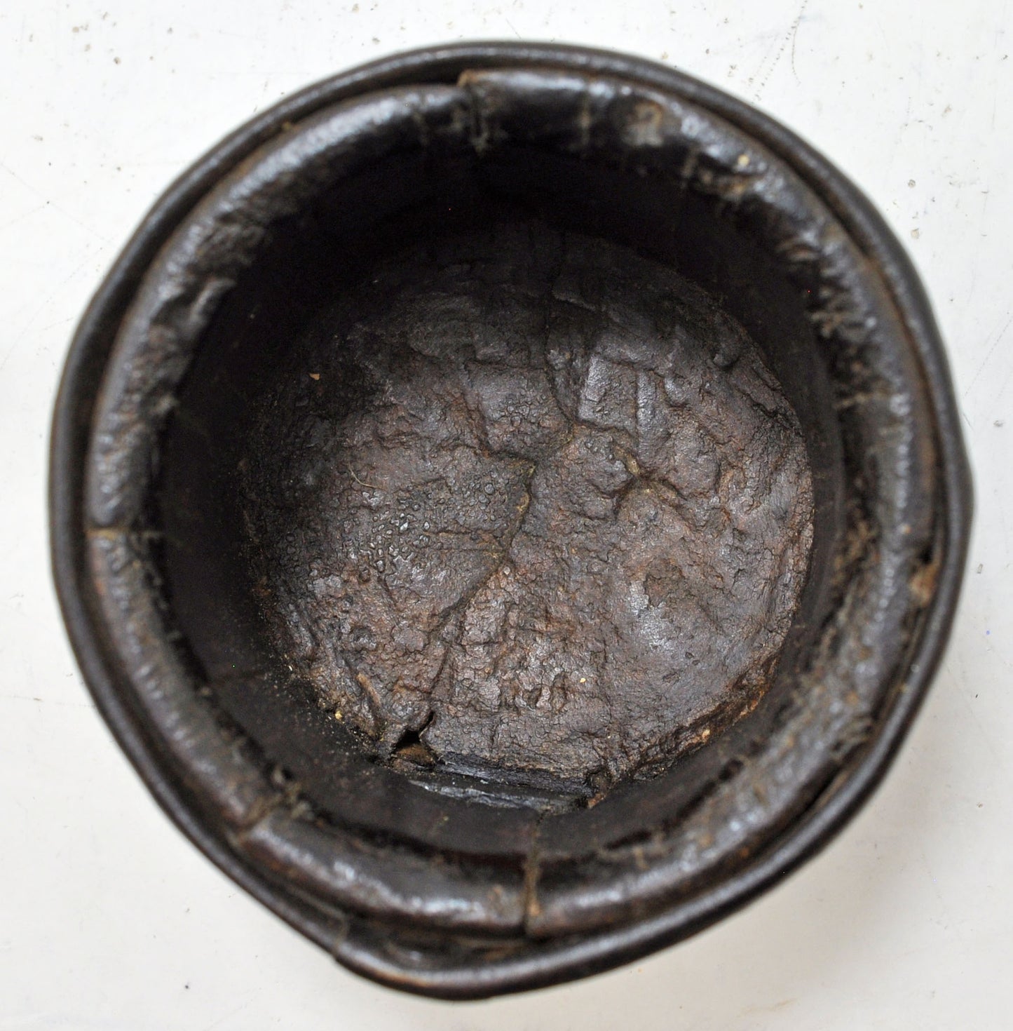 Antique Wooden Grain Measurement Paili Pot Original Old Hand Carved