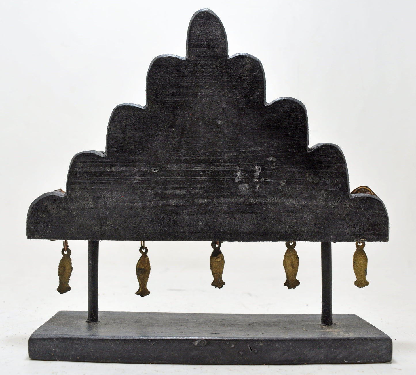 Antique Brass Horse Jewellery Panel Decoration Original Old Very Fine Embossed