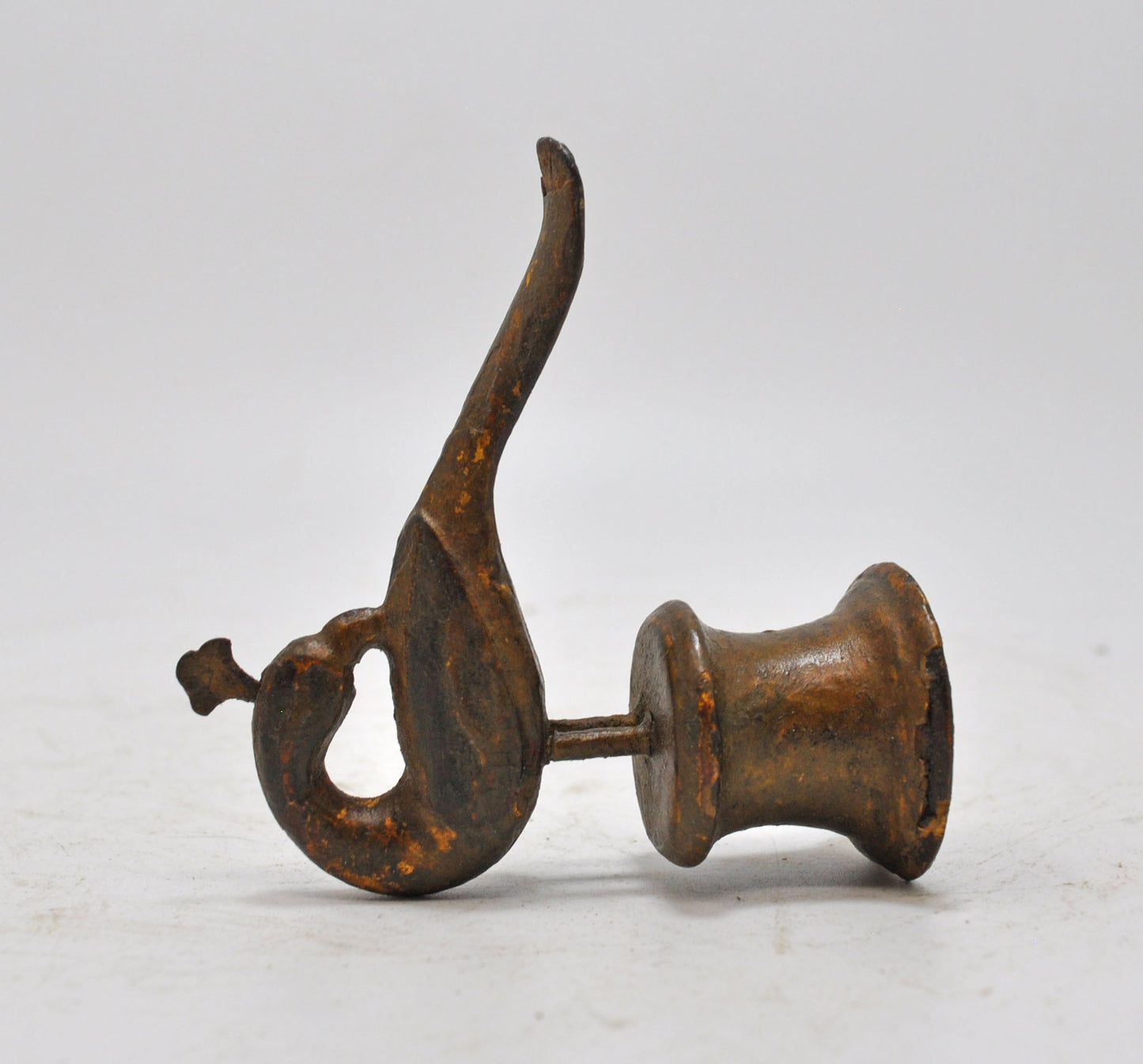 Antique Wooden Peacock Figurine Original Old Very Fine Hand Carved