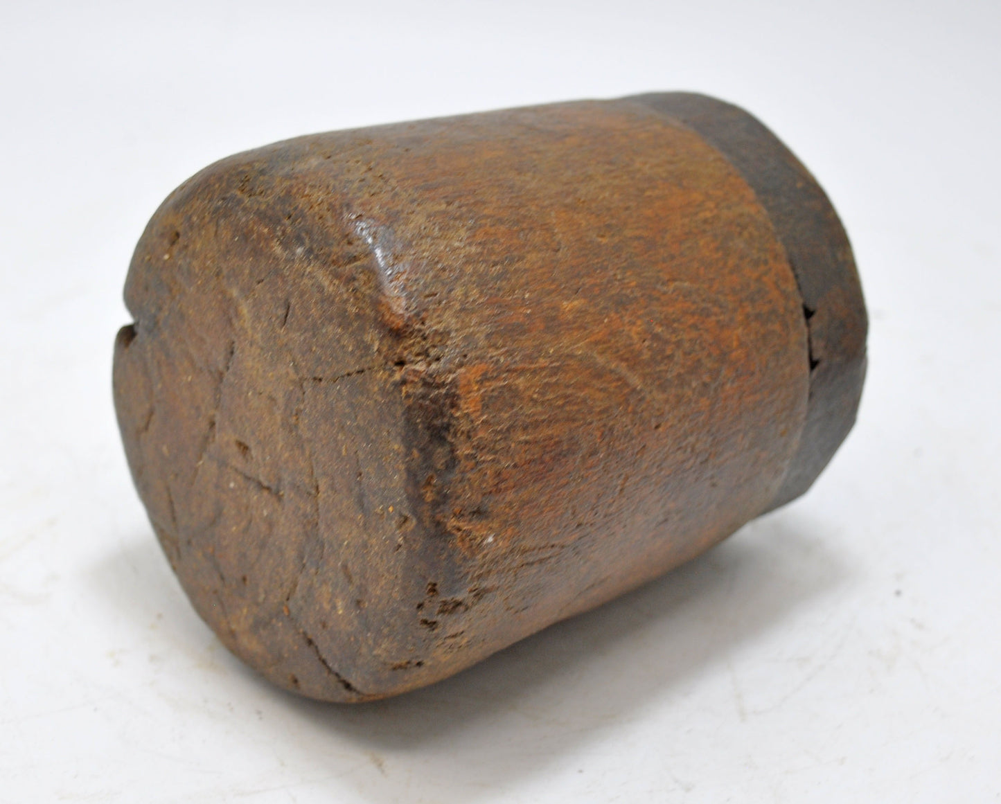 Antique Wooden Grain Measurement Pot Paili Original Old Hand Carved