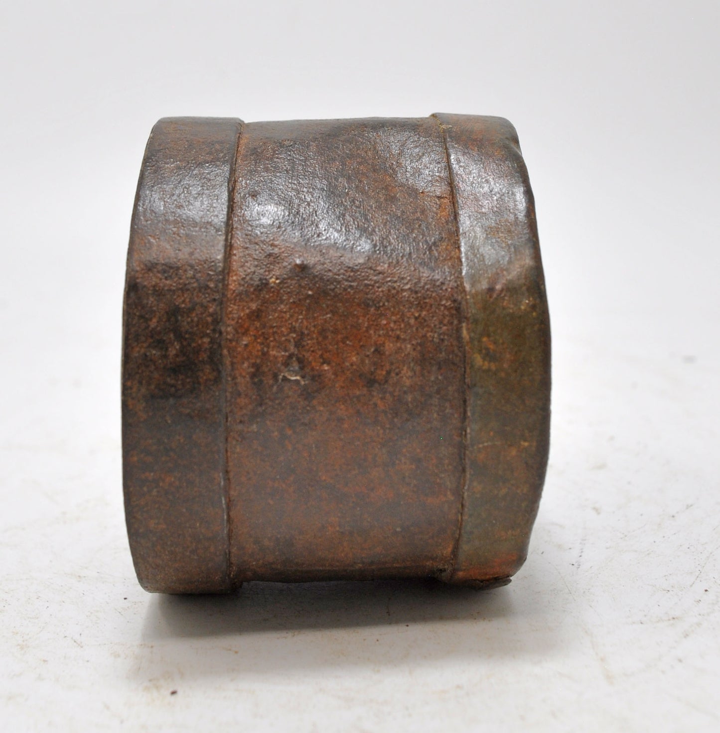 Antique Iron Grain Measurement Pot Paili Original Old Hand Carved