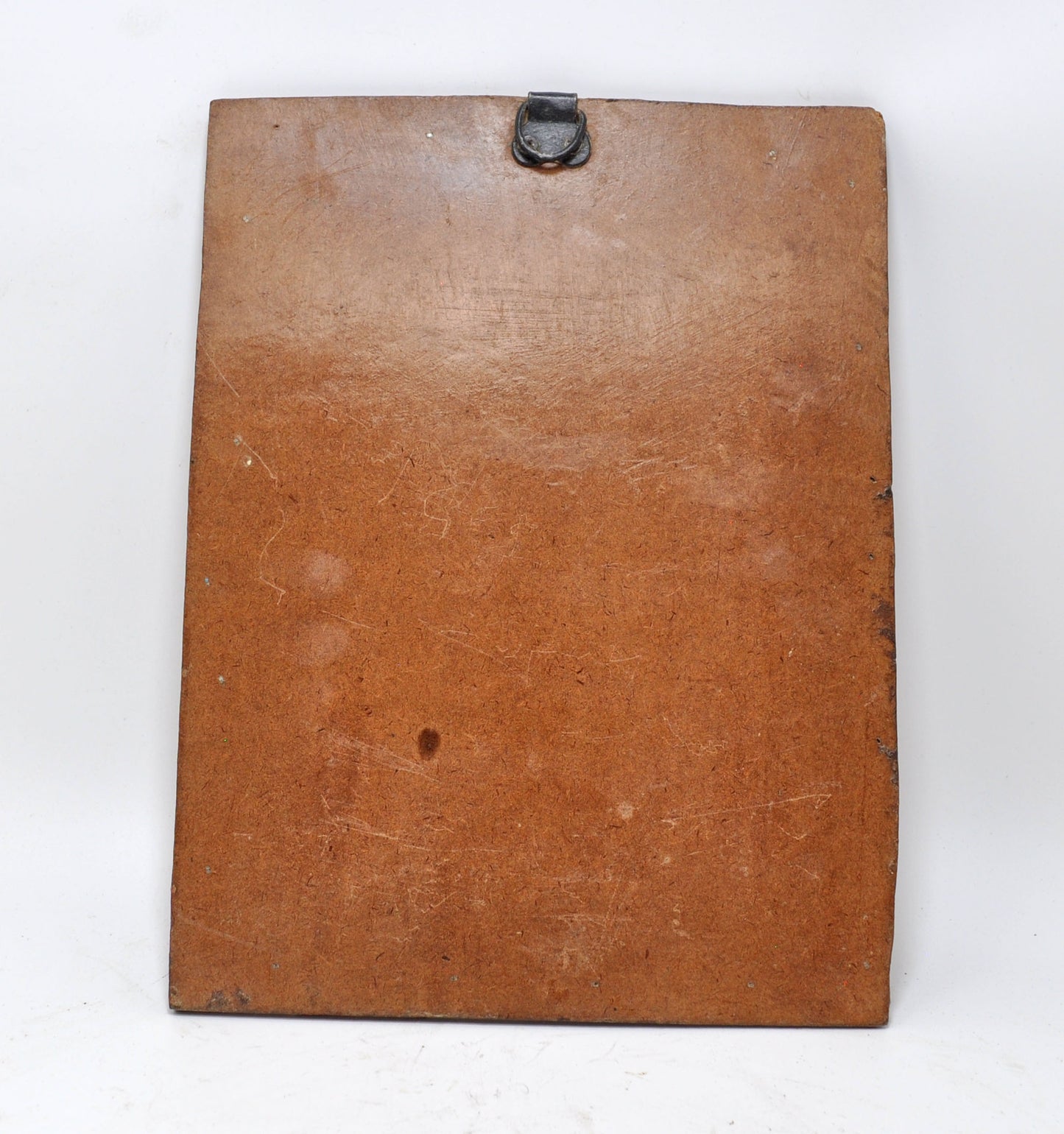 Antique Wooden Wall Décor Mirror Frame Original Old Hand Crafted Polychrome Rustic