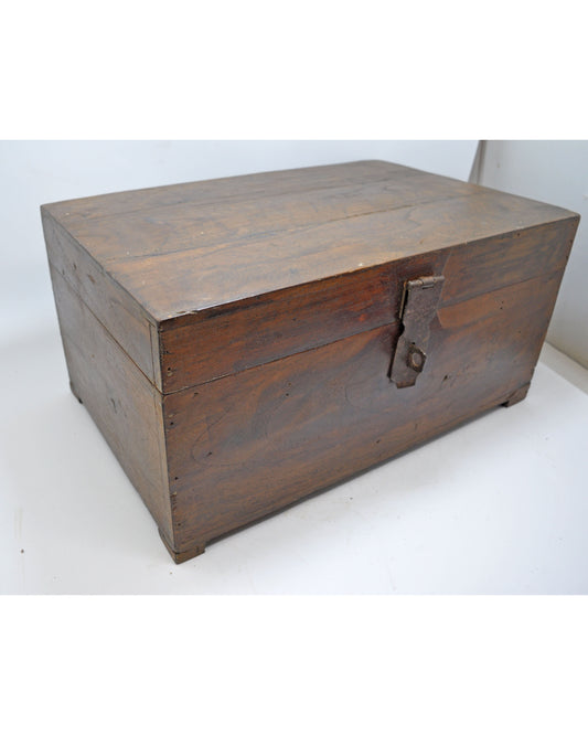 Antique Wooden Shopkeepers Cash Chest Money Box Original Old Fine Hand Crafted