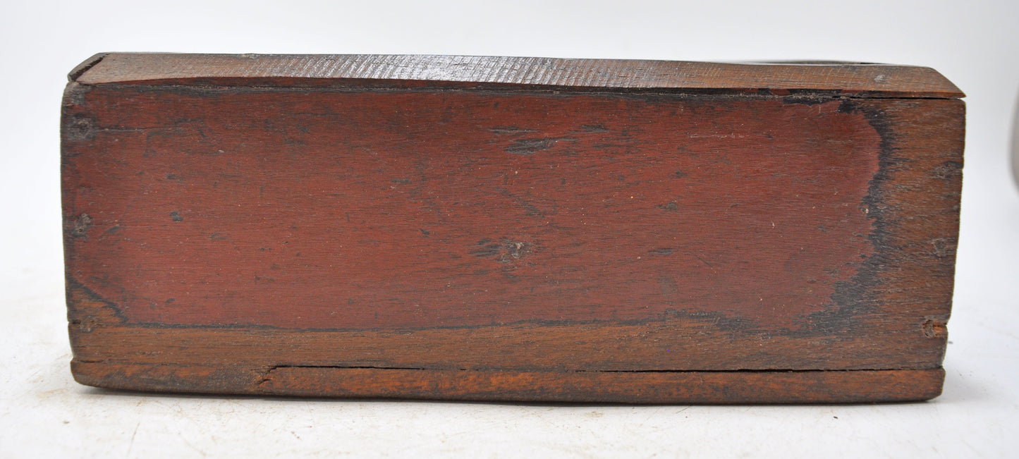 Antique Wooden Kitchenware Spice Box Original Old Hand Crafted