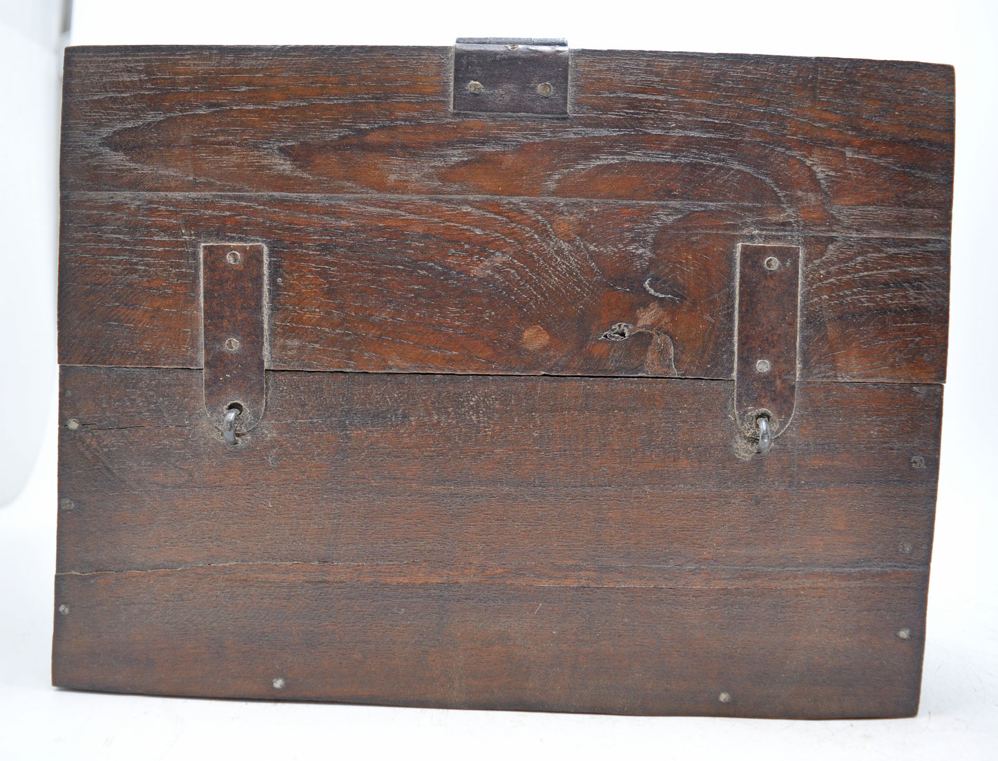 Antique Wooden Storage Chest Box Original Old Hand Crafted