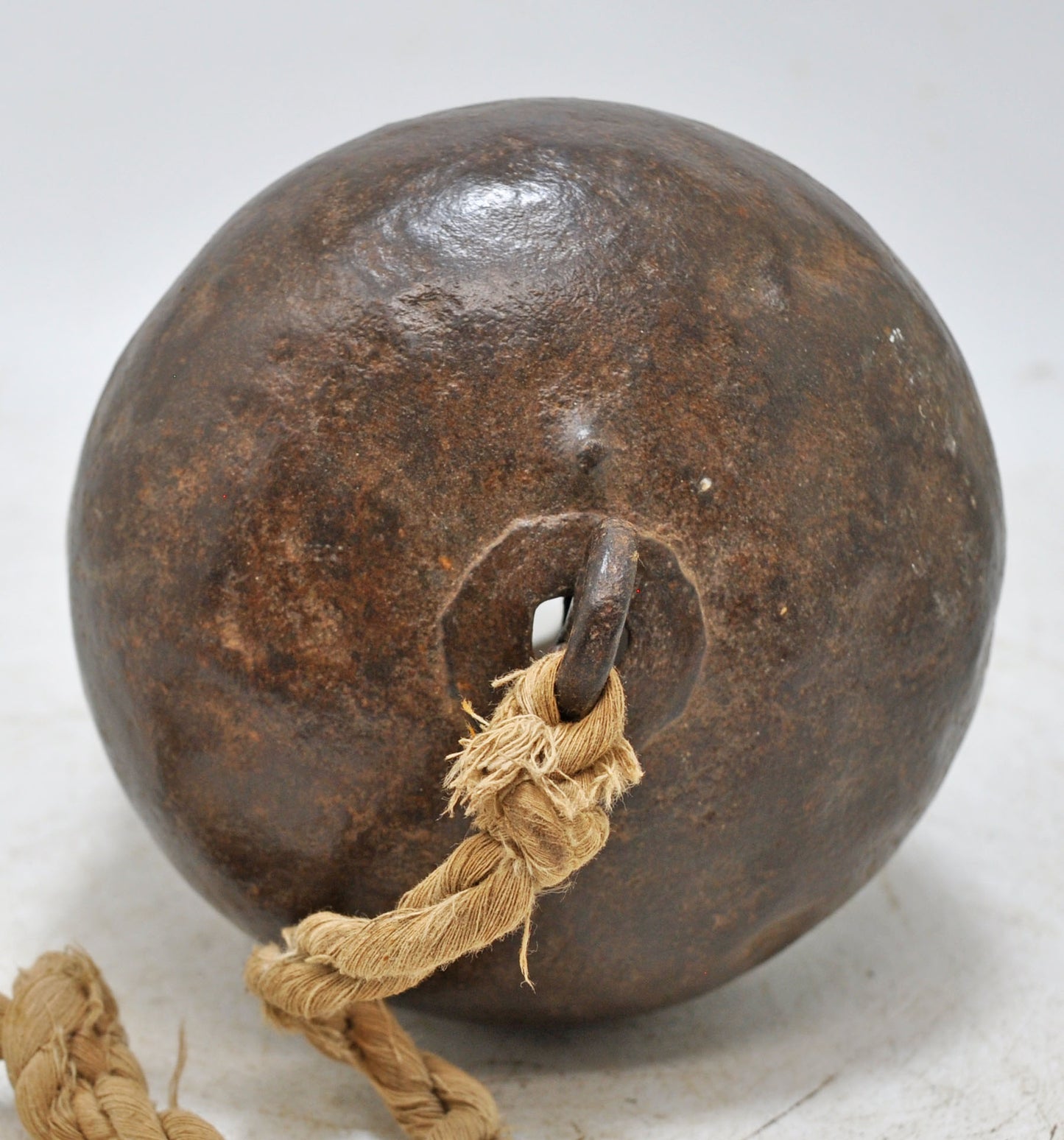 Antique Iron Animals Cow Bell Original Old Hand Crafted