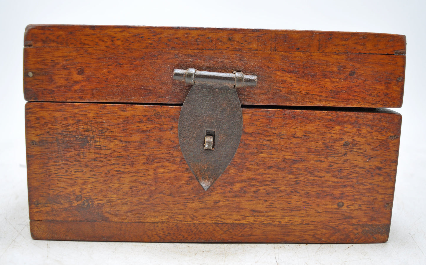 Vintage Wooden Square Storage Chest Box Original old Hand Crafted