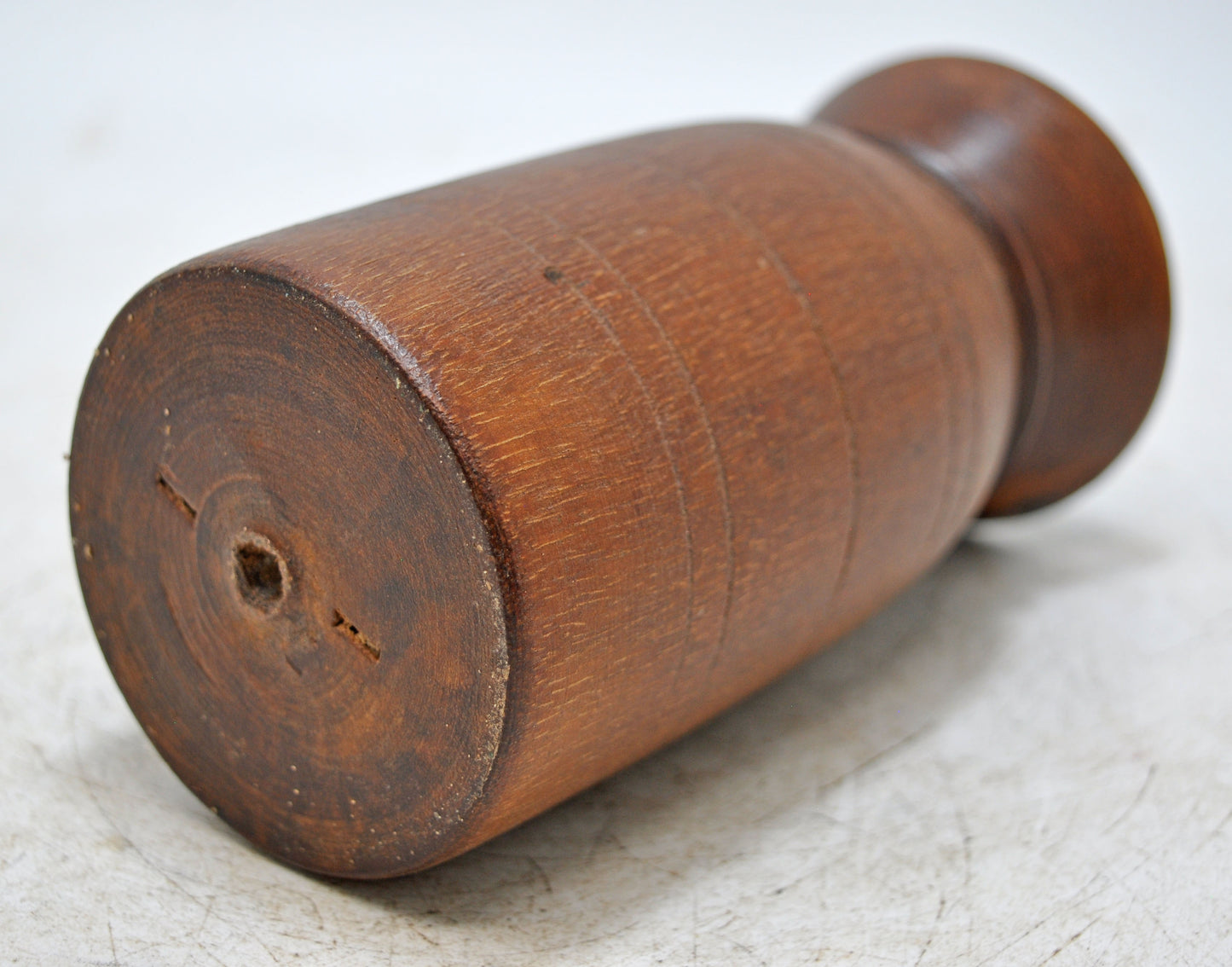 Antique Wooden Himalayan Water Pot Matka Original Old Hand Carved