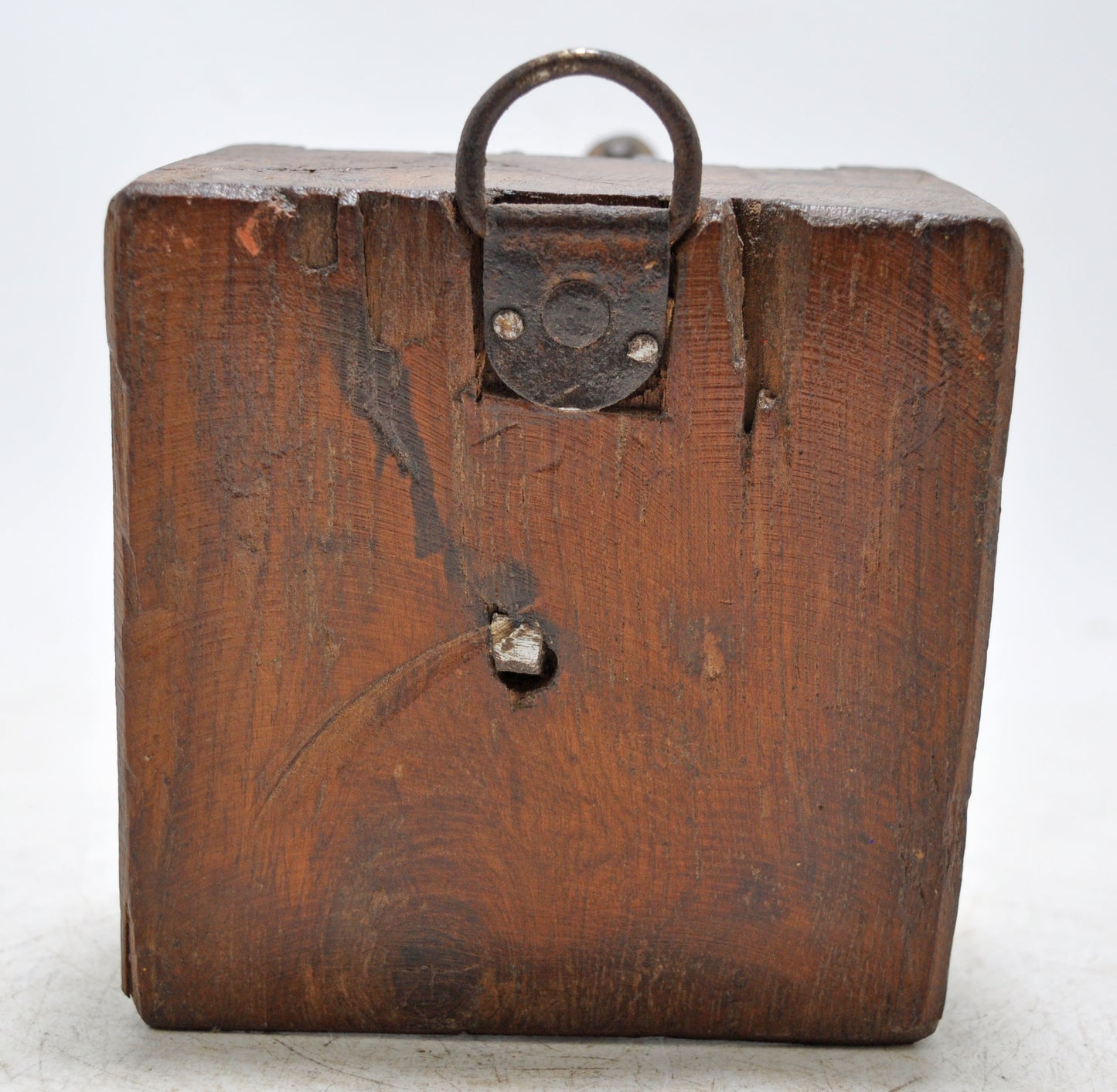 Antique Wooden Wall Hanging Hook Hanger Original Old Hand Carved