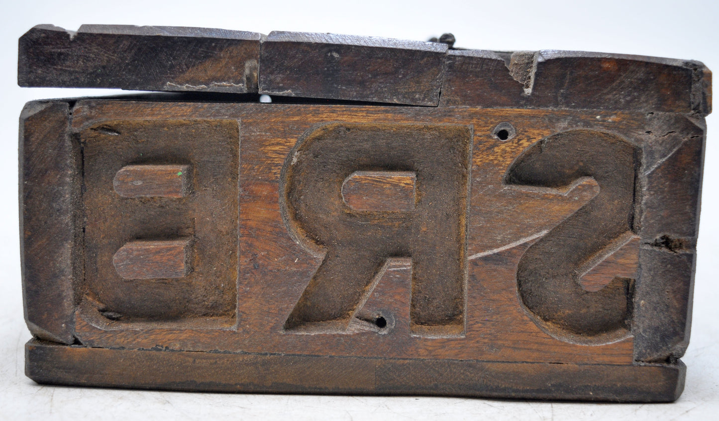 Salvage Reclaimed Wooden Square Storage Box New Rustic Piece