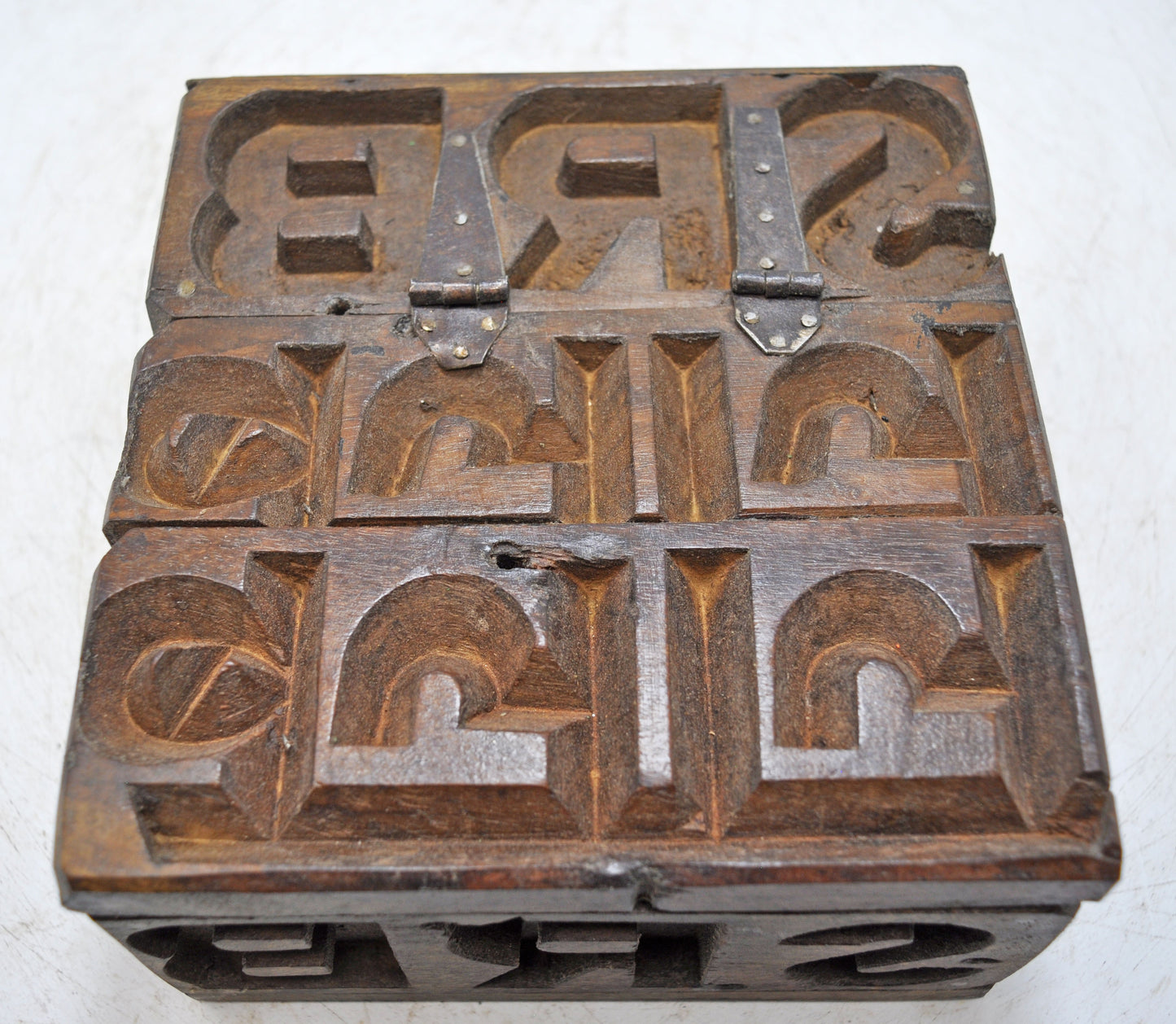 Salvage Reclaimed Wooden Square Storage Box New Rustic Piece