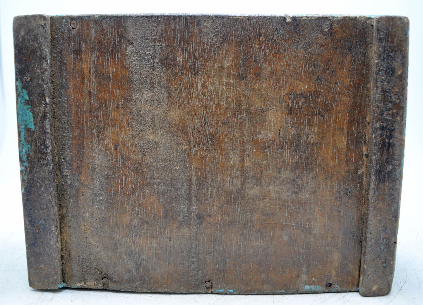 Antique Wooden Kitchenware Spice Box Original Old Hand Crafted Newly Painted