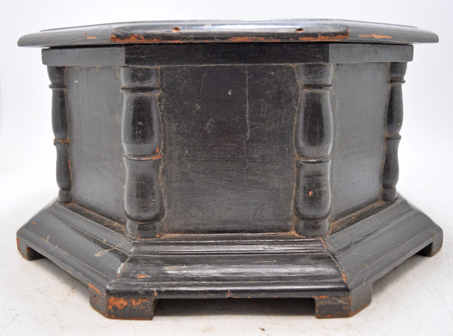 Antique Wooden His Masters Voice Gramophone Box Original Old Hand Crafted