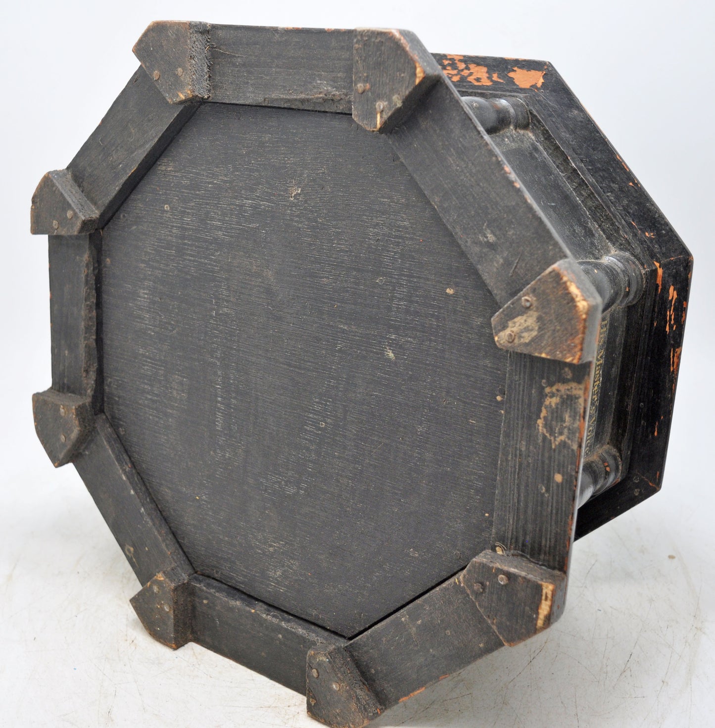 Antique Wooden His Masters Voice Gramophone Box Original Old Hand Crafted