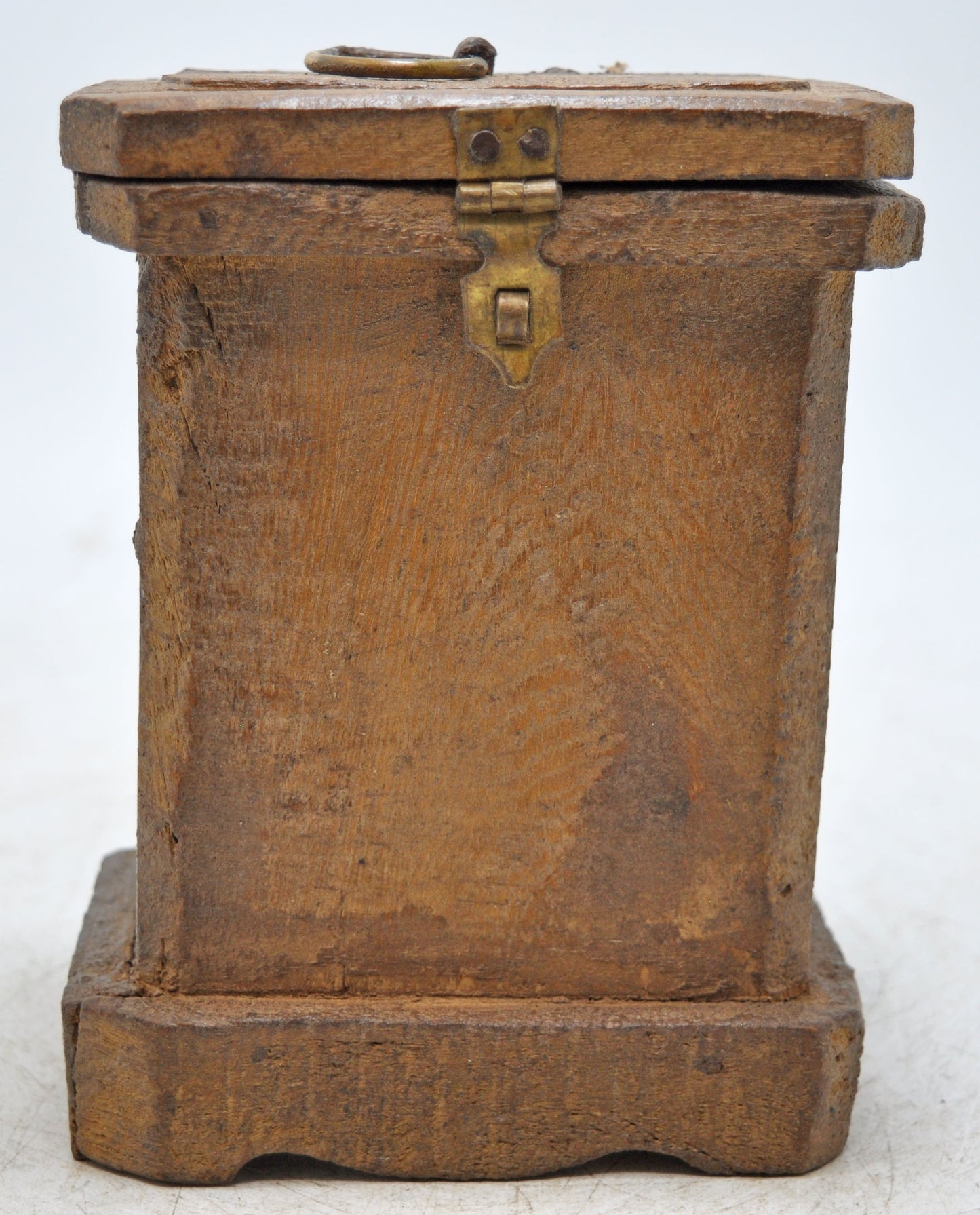 Vintage Wooden Smal Storage Box Original Old Hand Crafted