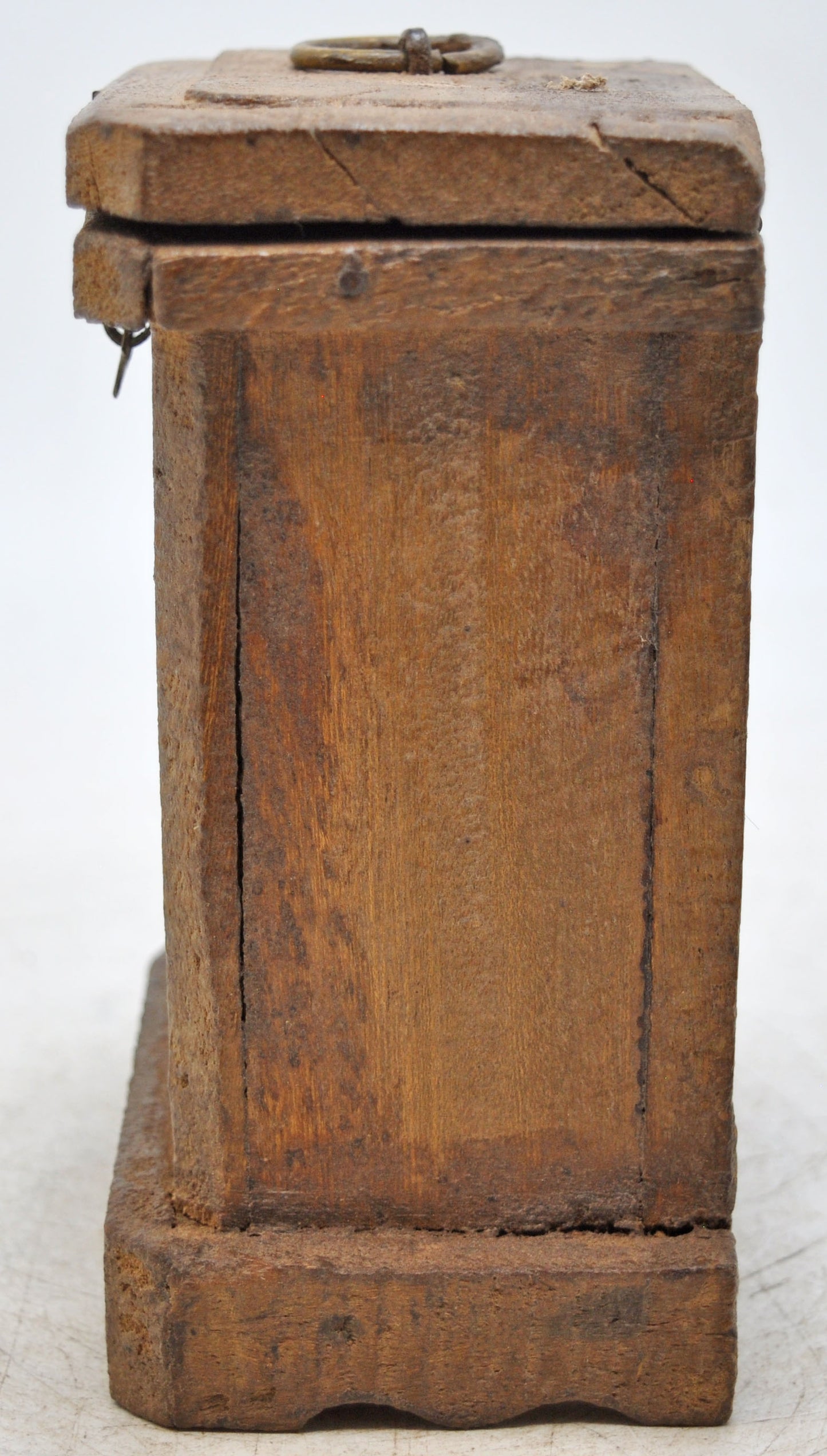 Vintage Wooden Smal Storage Box Original Old Hand Crafted