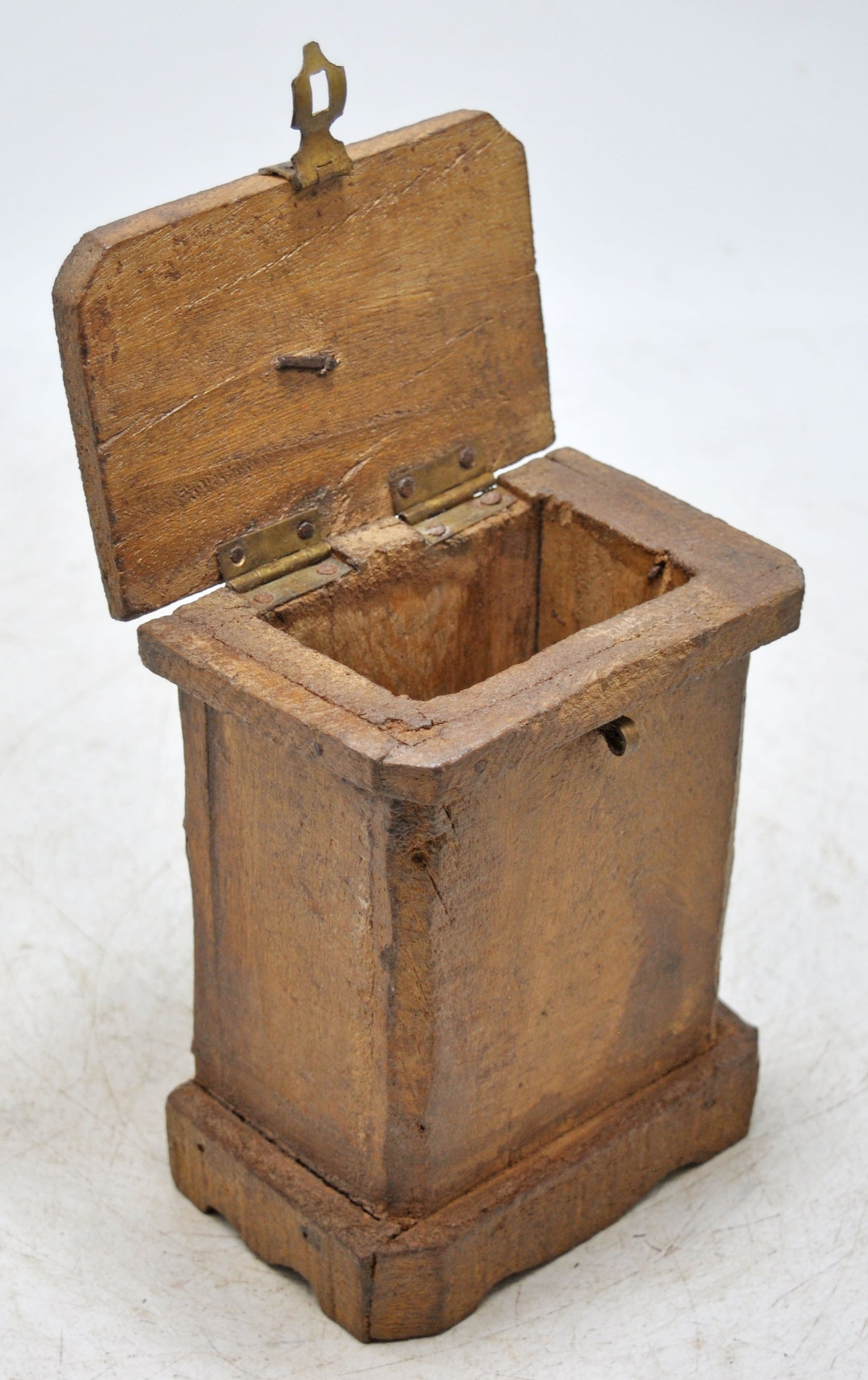 Vintage Wooden Smal Storage Box Original Old Hand Crafted