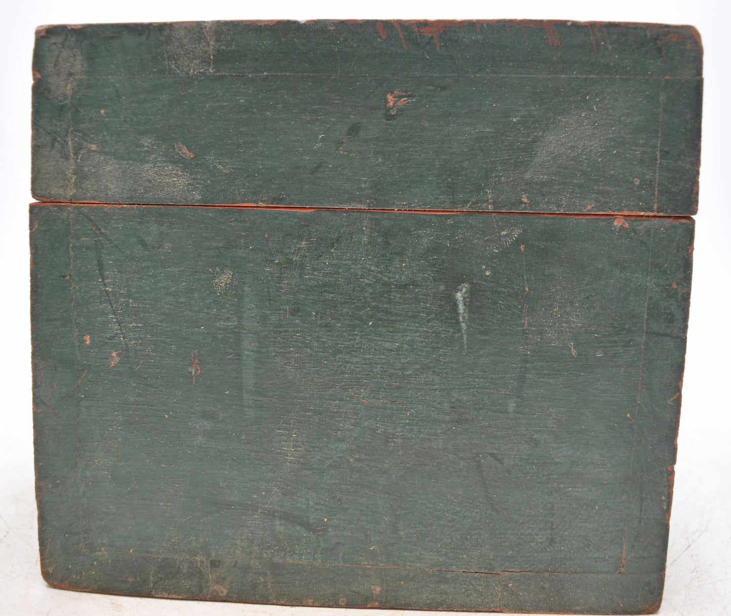 Vintage Wooden Storage Chest Box Original Old Hand Crafted Painted