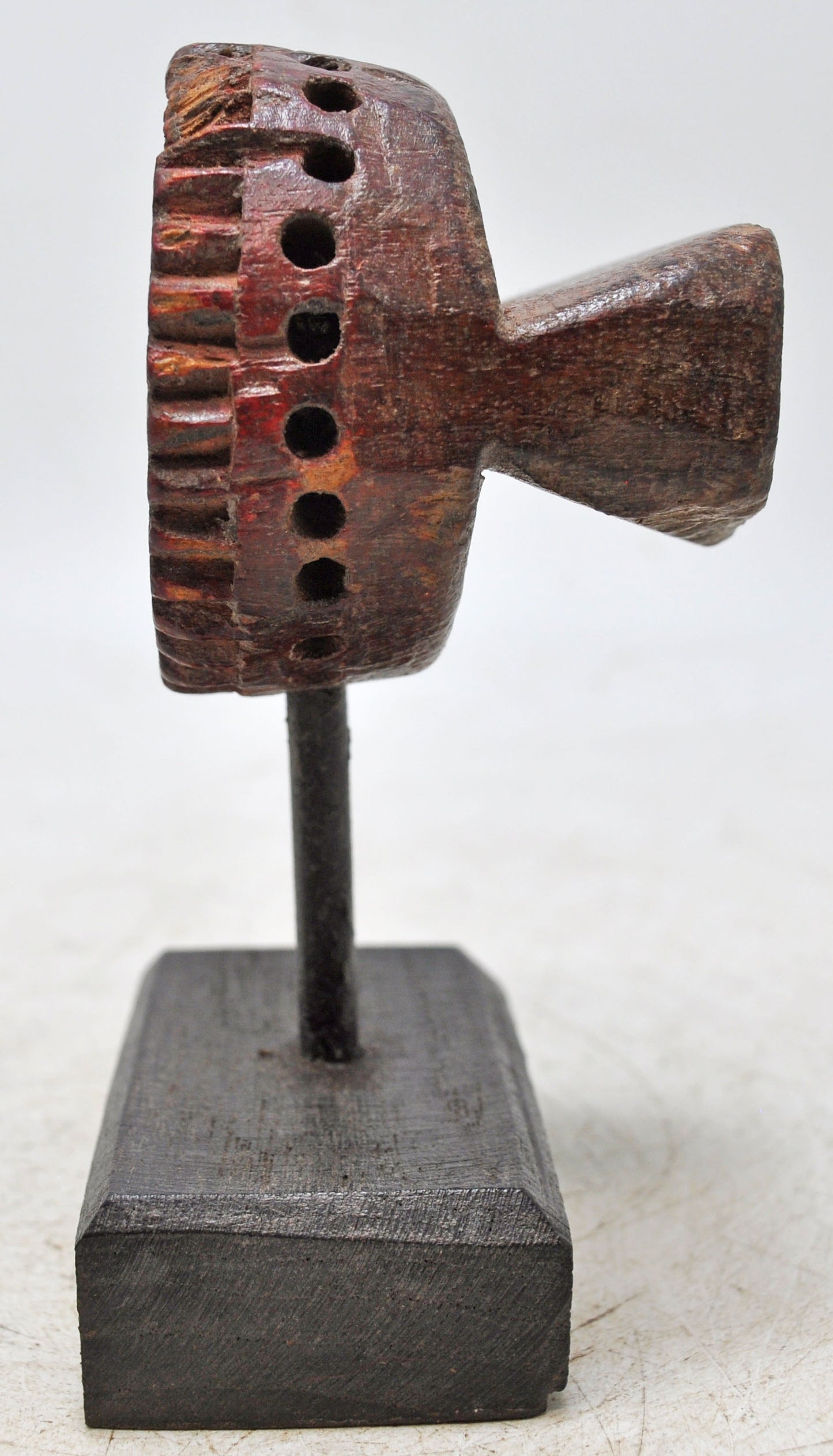 Antique Wooden Textile Printing Block Original Old Hand Carved