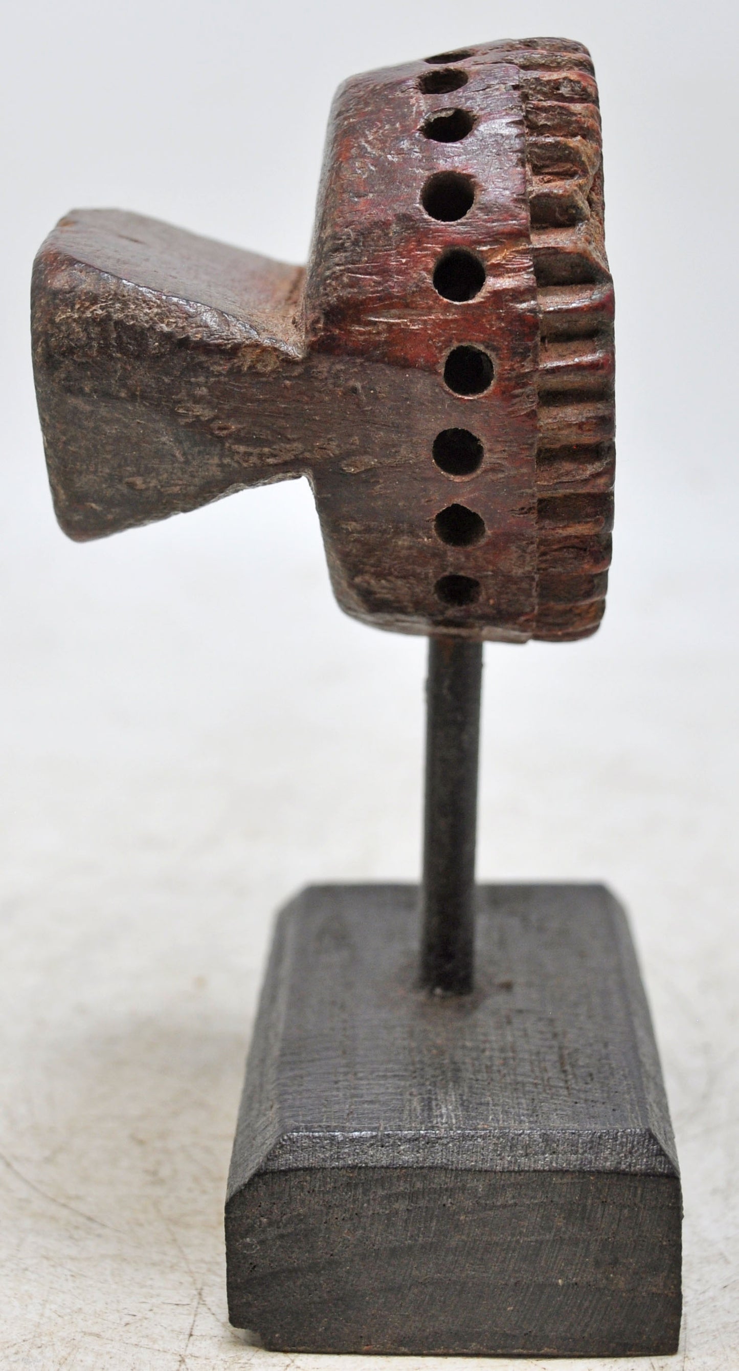 Antique Wooden Textile Printing Block Original Old Hand Carved