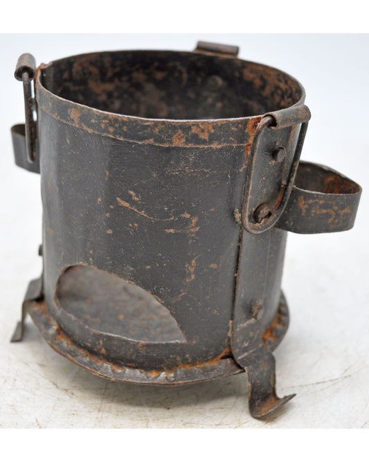 Antique Wooden Small Travelling Cooking Stove Original Old Hand Crafted