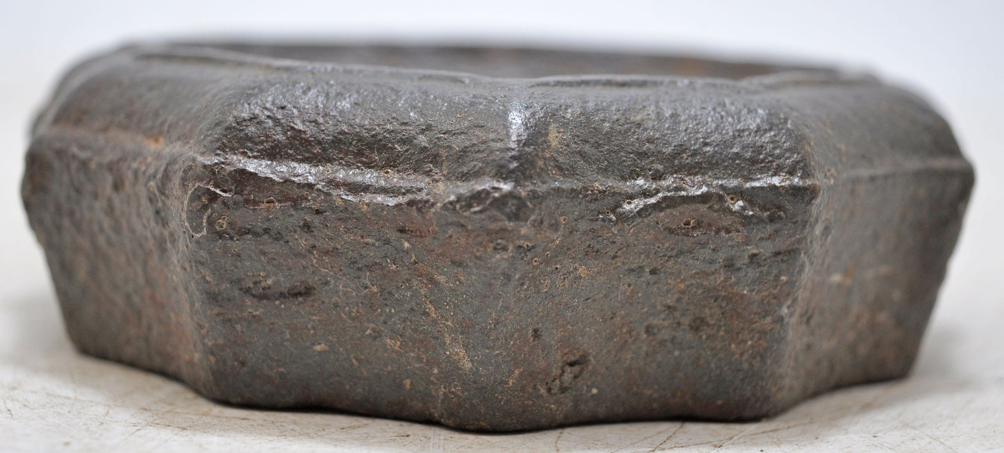 Antique Iron Mercantile Measuring Weight Jaipur State 2 Seer Original Old