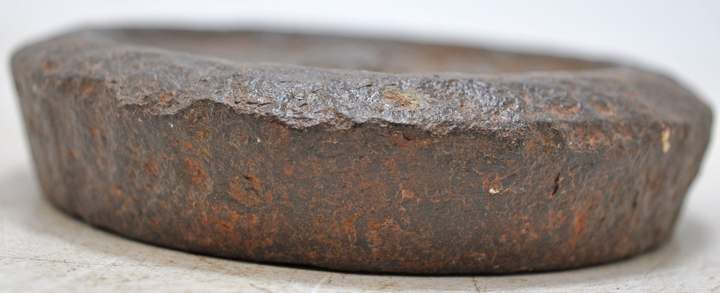 Antique Iron Mercantile Measuring Weight Mewar State 1 Seer Original Old