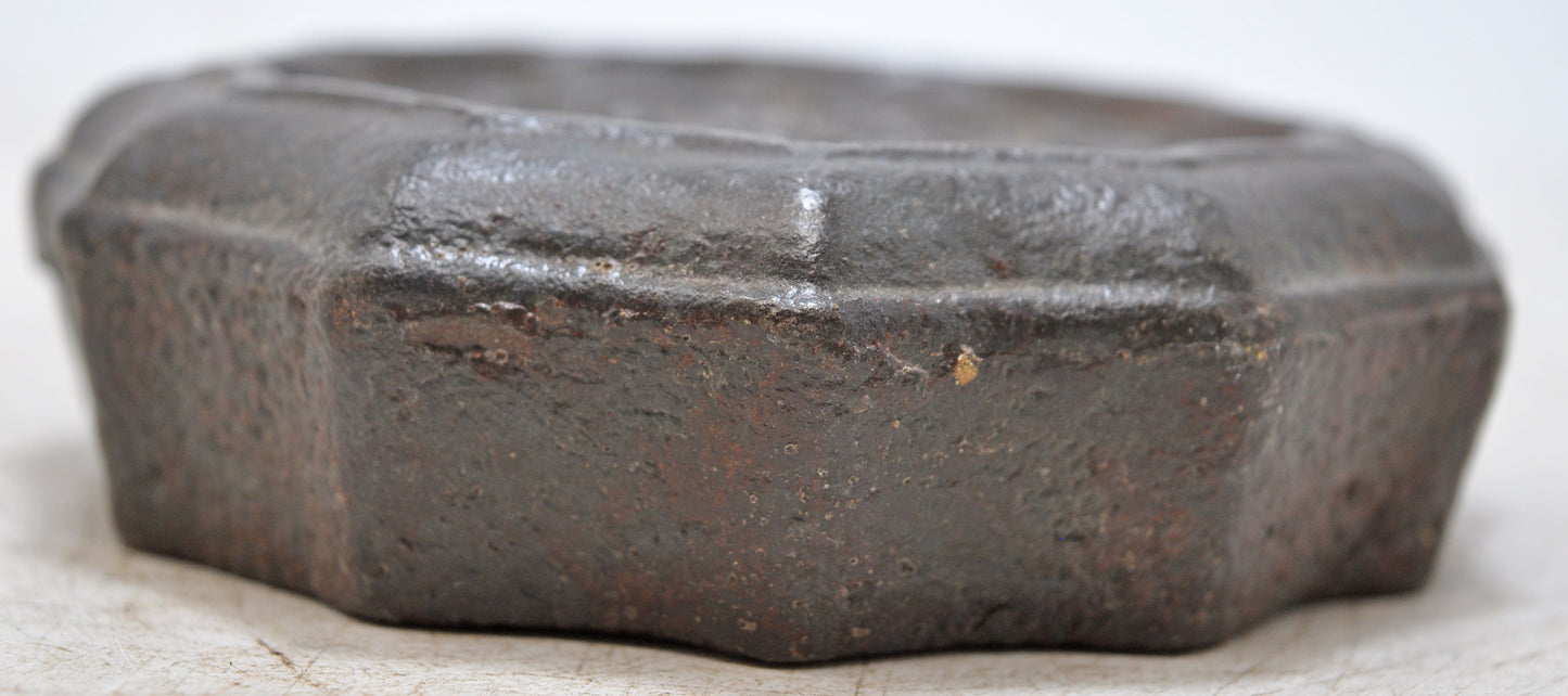 Antique Iron Mercantile Measuring Weight Jaipur State 2 Seer Original Old