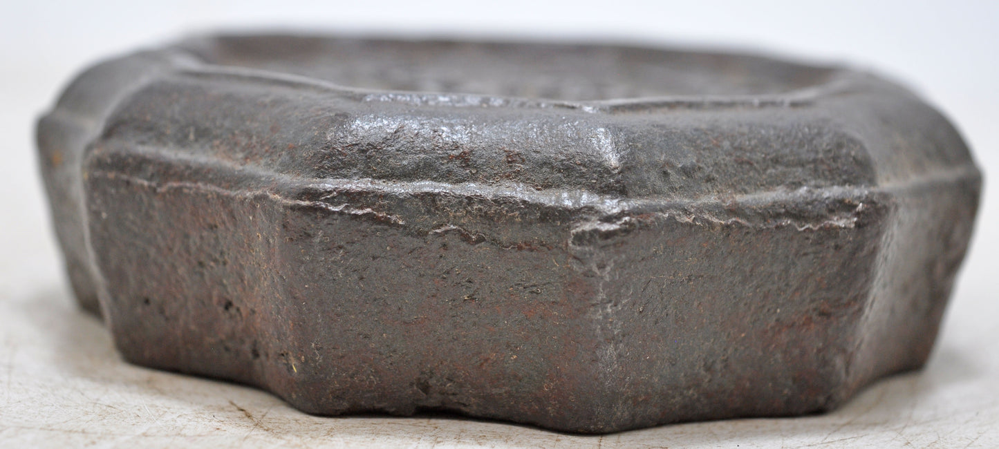 Antique Iron Mercantile Measuring Weight Jaipur State 2 Seer Original Old