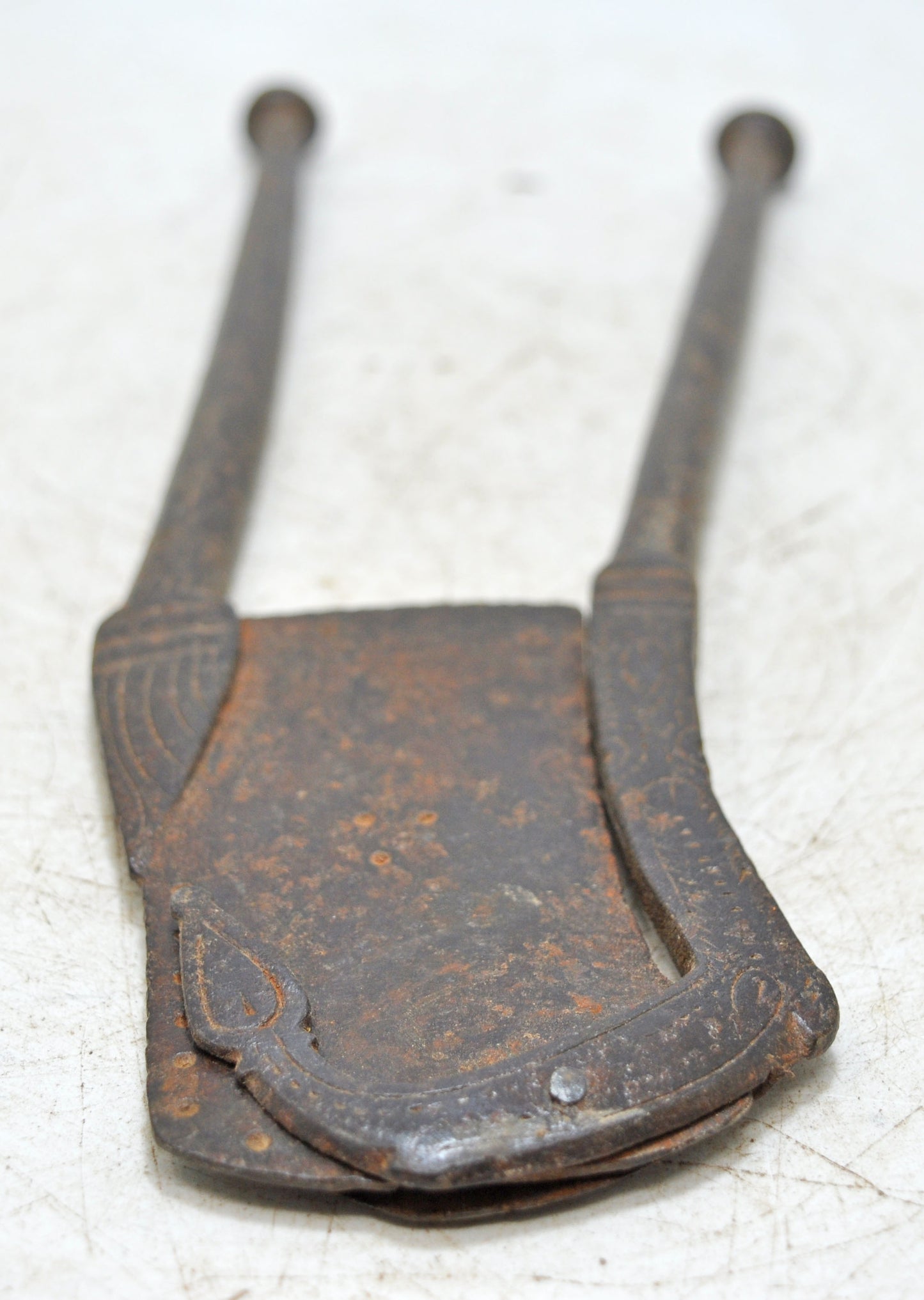 Antique Iron Betel Nut Cutter Sarota Original Old Hand Crafted