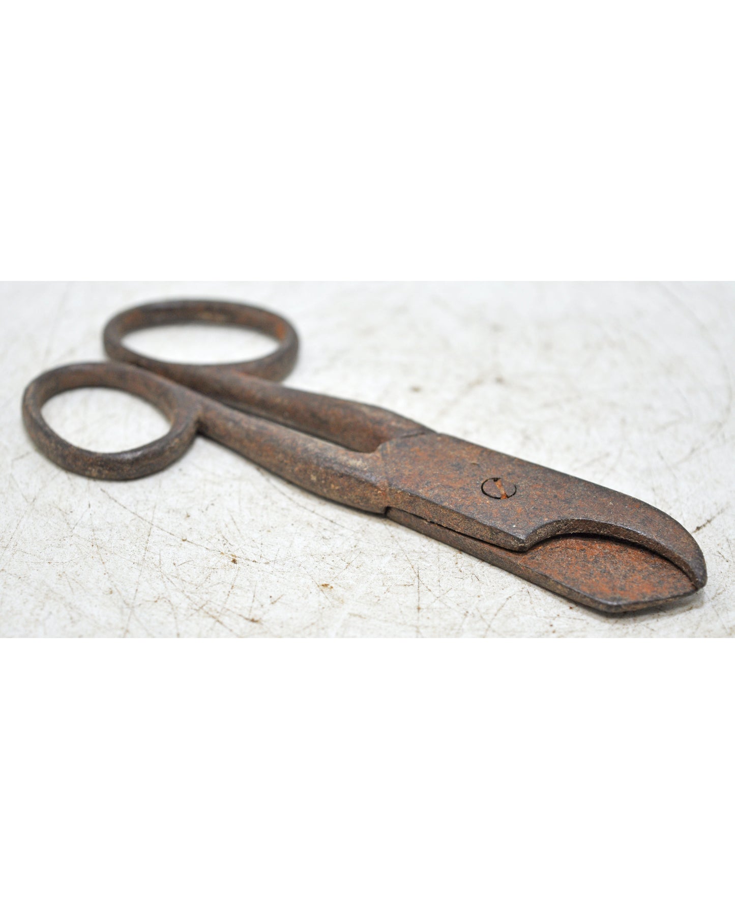 Antique Iron Small Scissors Original Old Hand Crafted