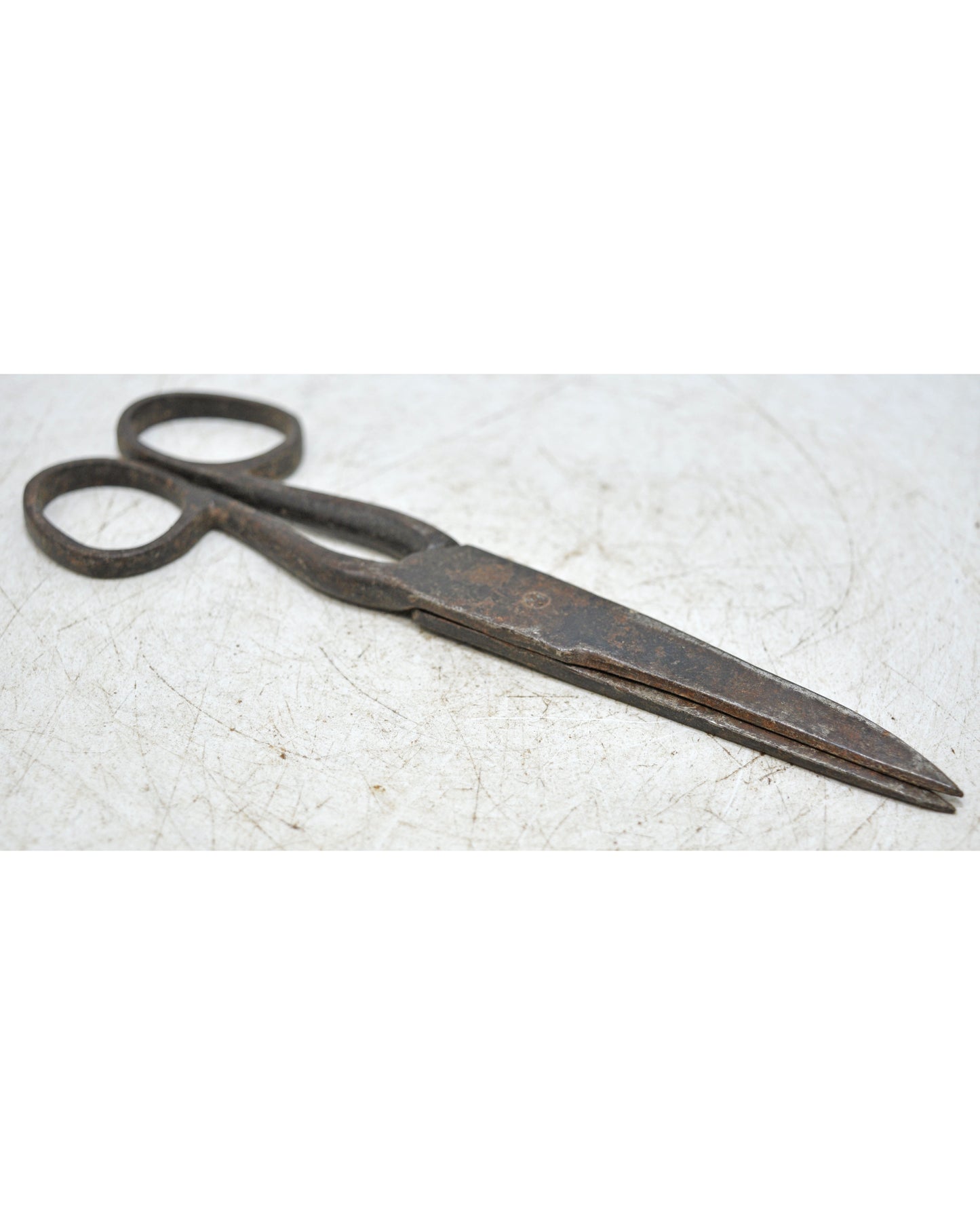 Antique Iron Small Scissors Original Old Hand Crafted