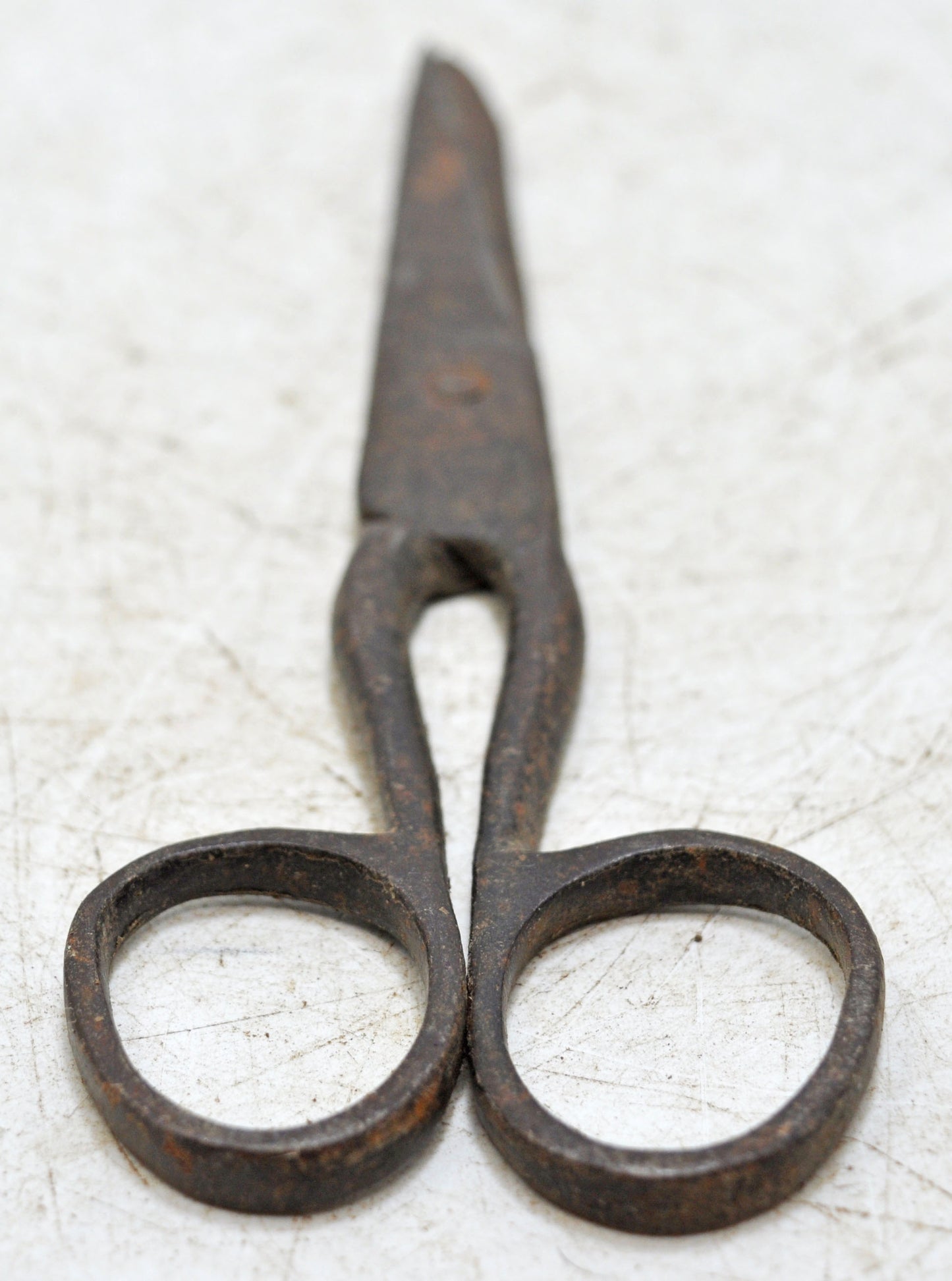 Antique Iron Small Scissors Original Old Hand Crafted