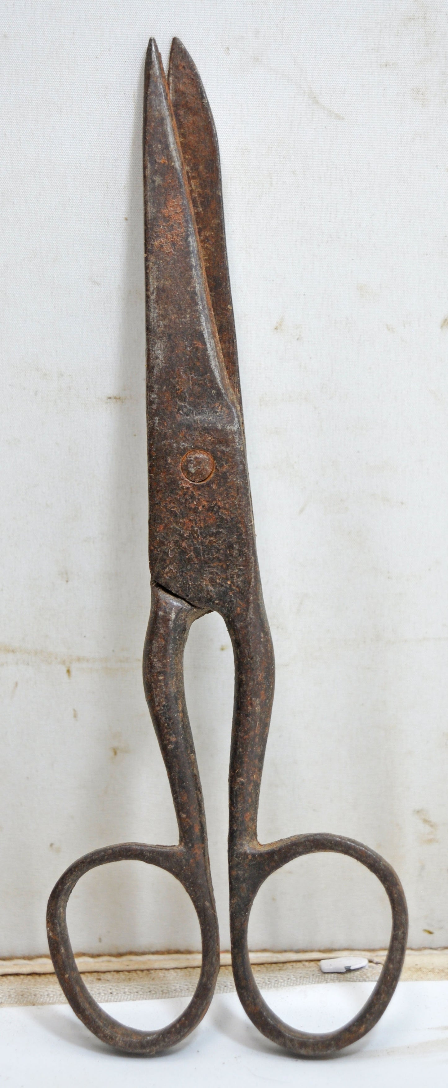 Antique Iron Small Scissors Original Old Hand Crafted