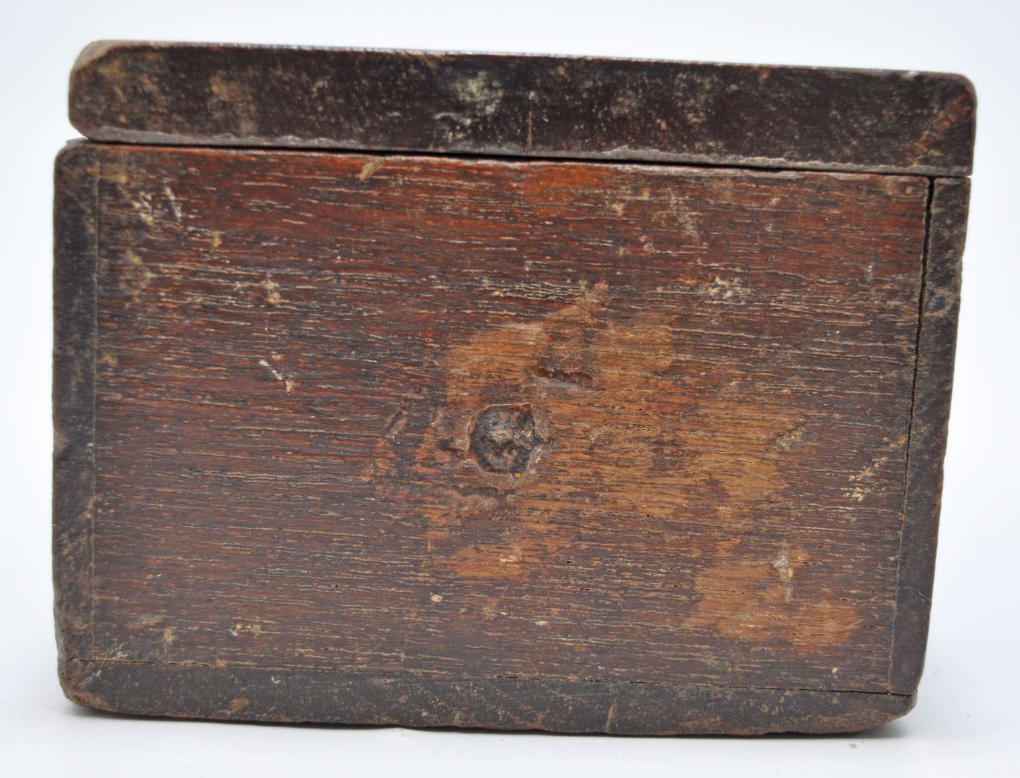 Antique Wooden Small Storage Box Original Old Hand Crafted