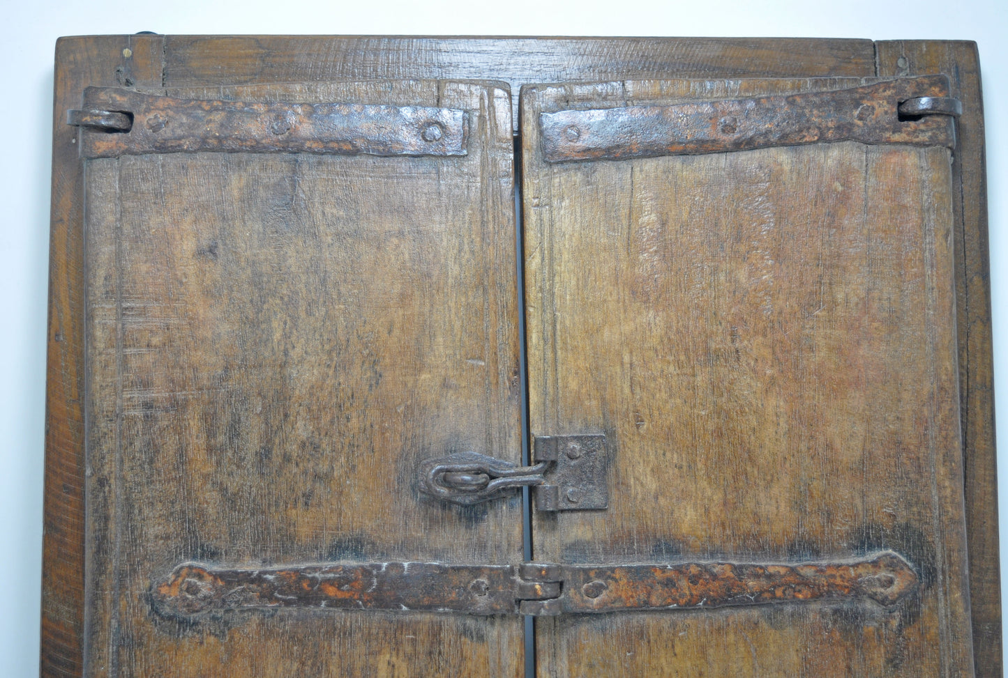 Antique Wooden Wall Décor Window Panel Frame Original Old Hand Crafted