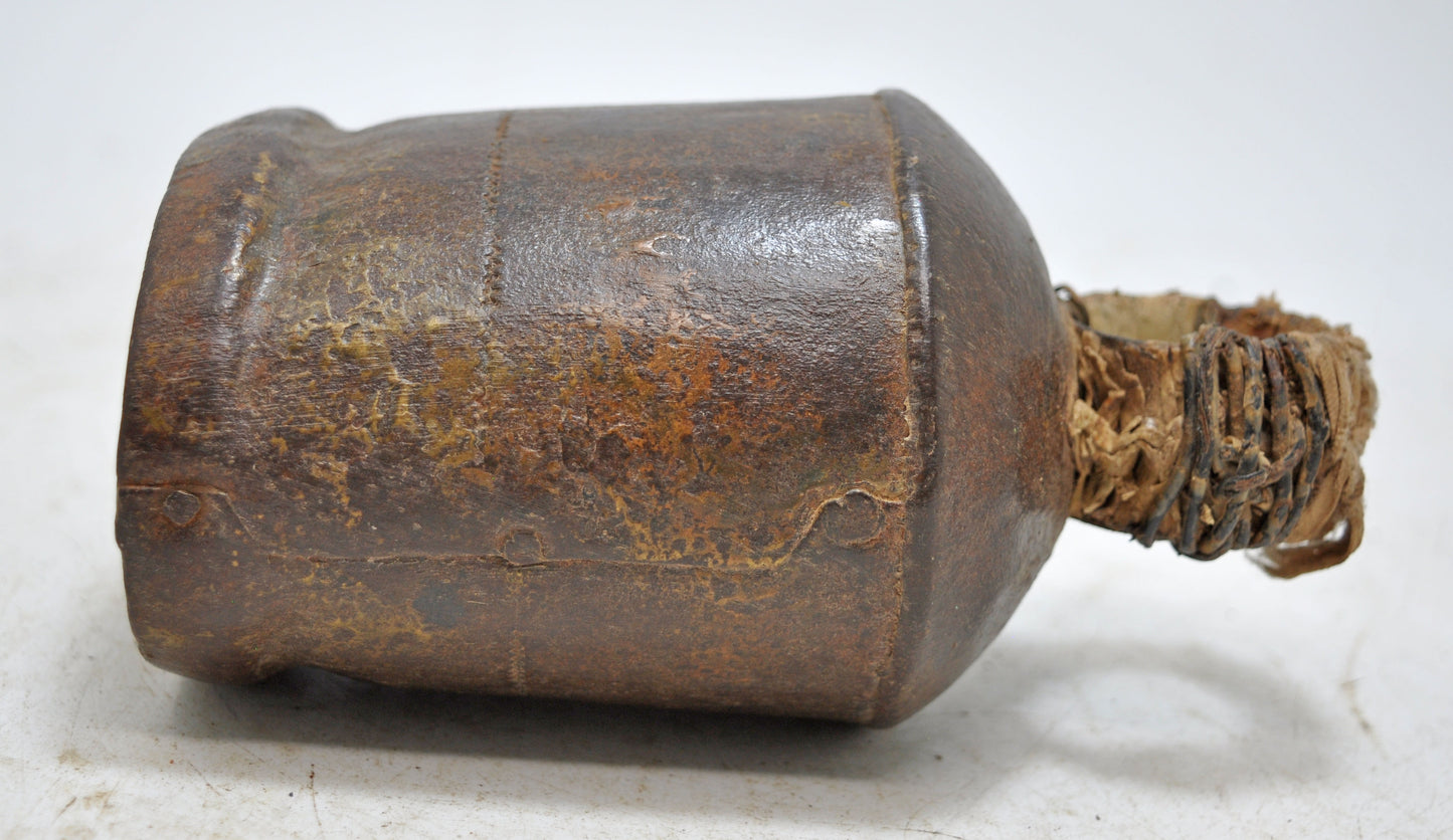 Antique Iron Animals Cow Bell Original Old Hand Crafted