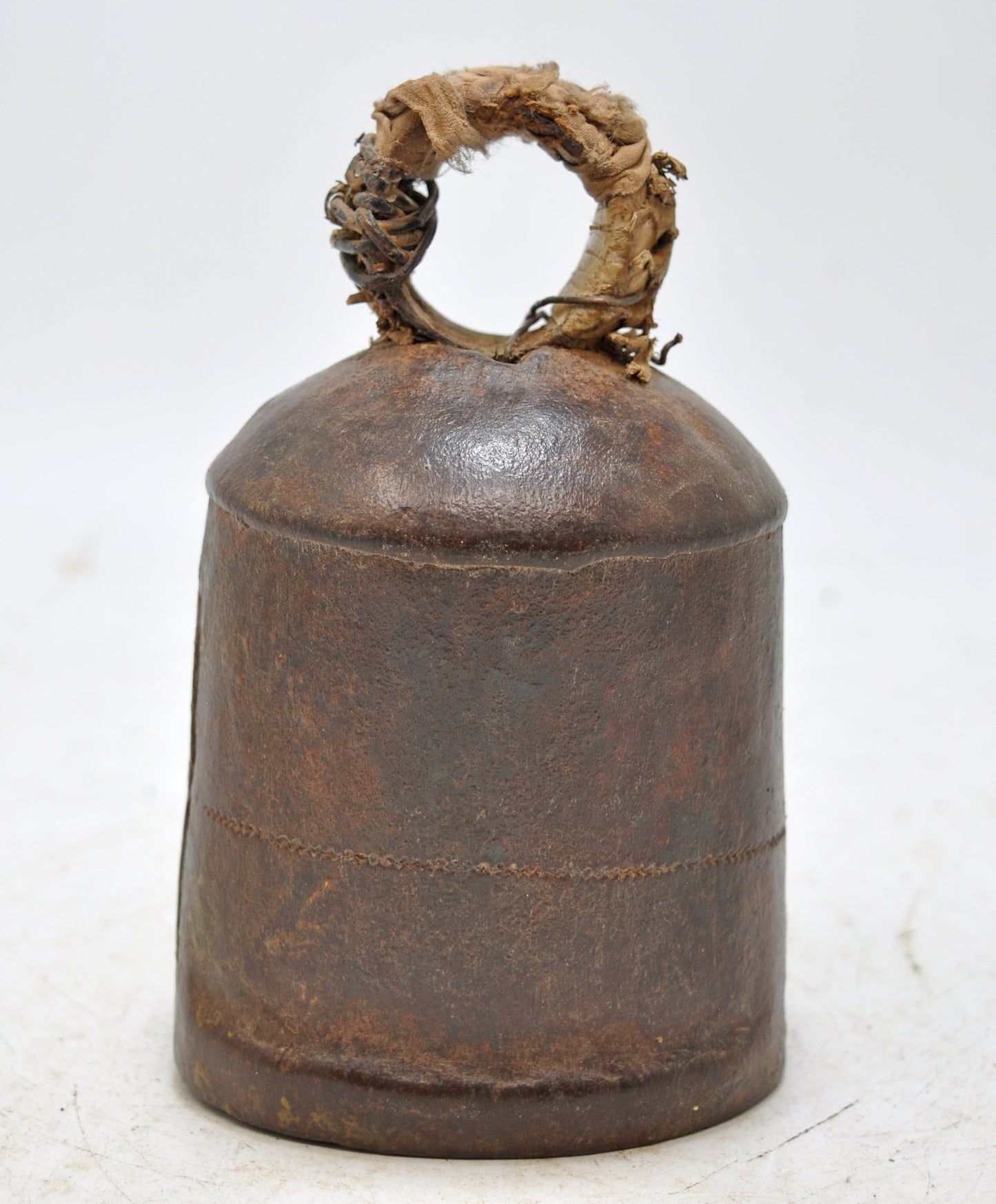 Antique Iron Animals Cow Bell Original Old Hand Crafted